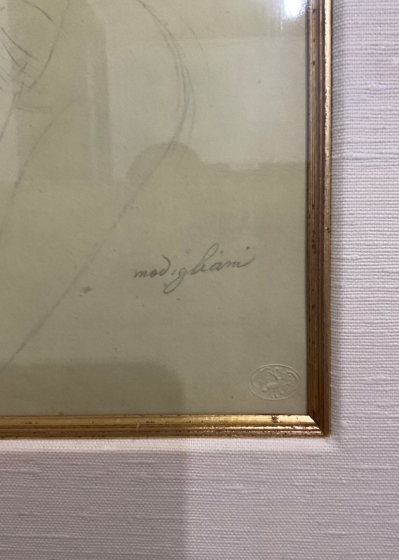 GOODWOOD Modigliani Lithograph