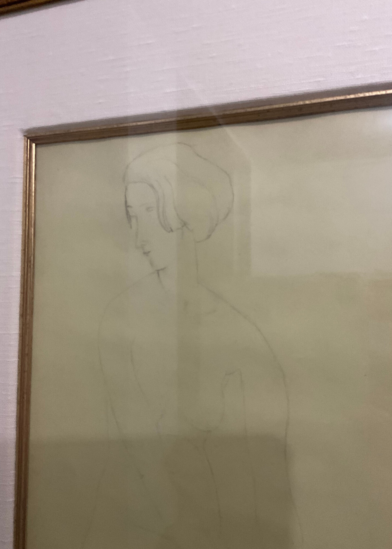 GOODWOOD Modigliani Lithograph