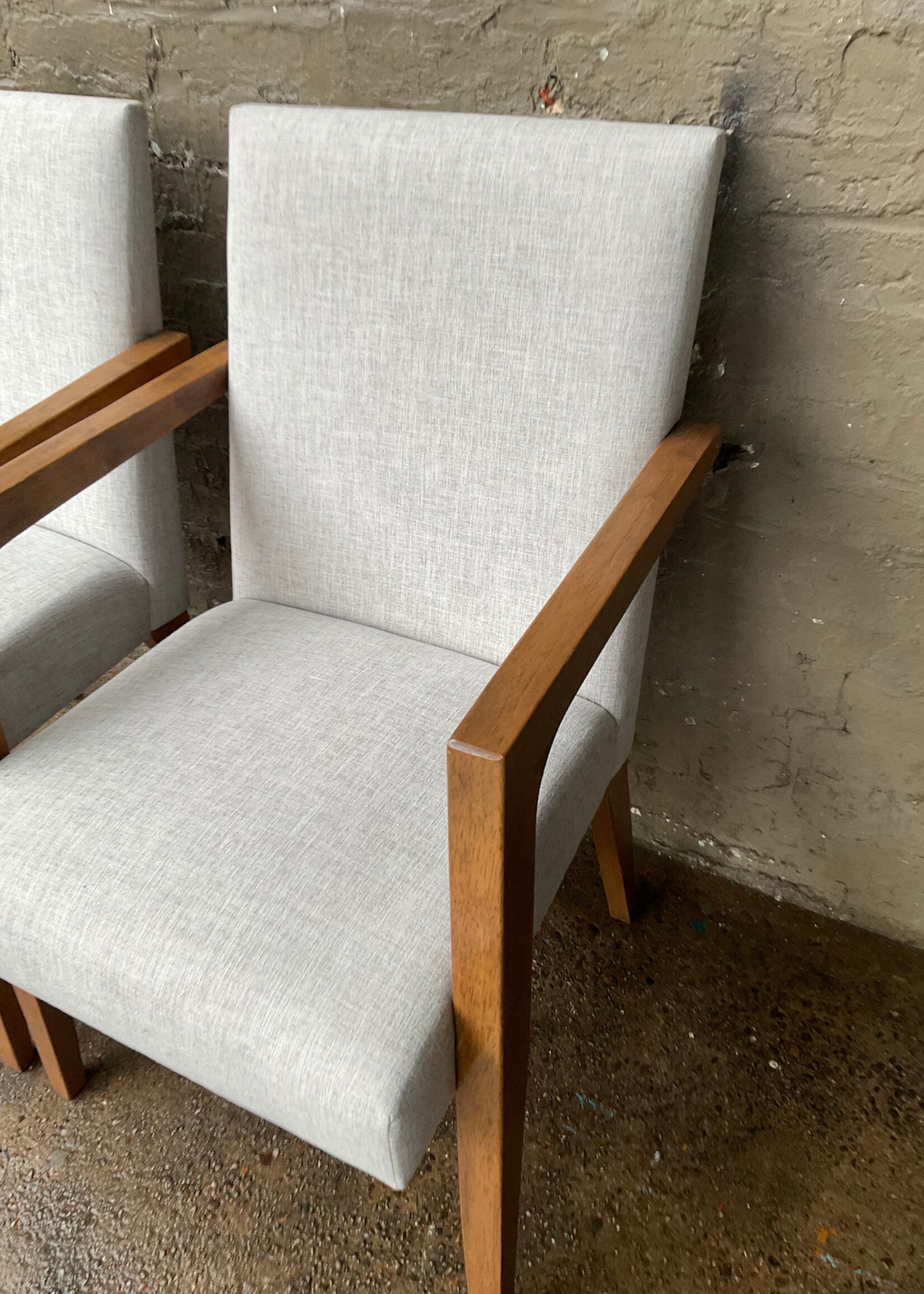 GOODWOOD Pair of MCM Style Armchairs