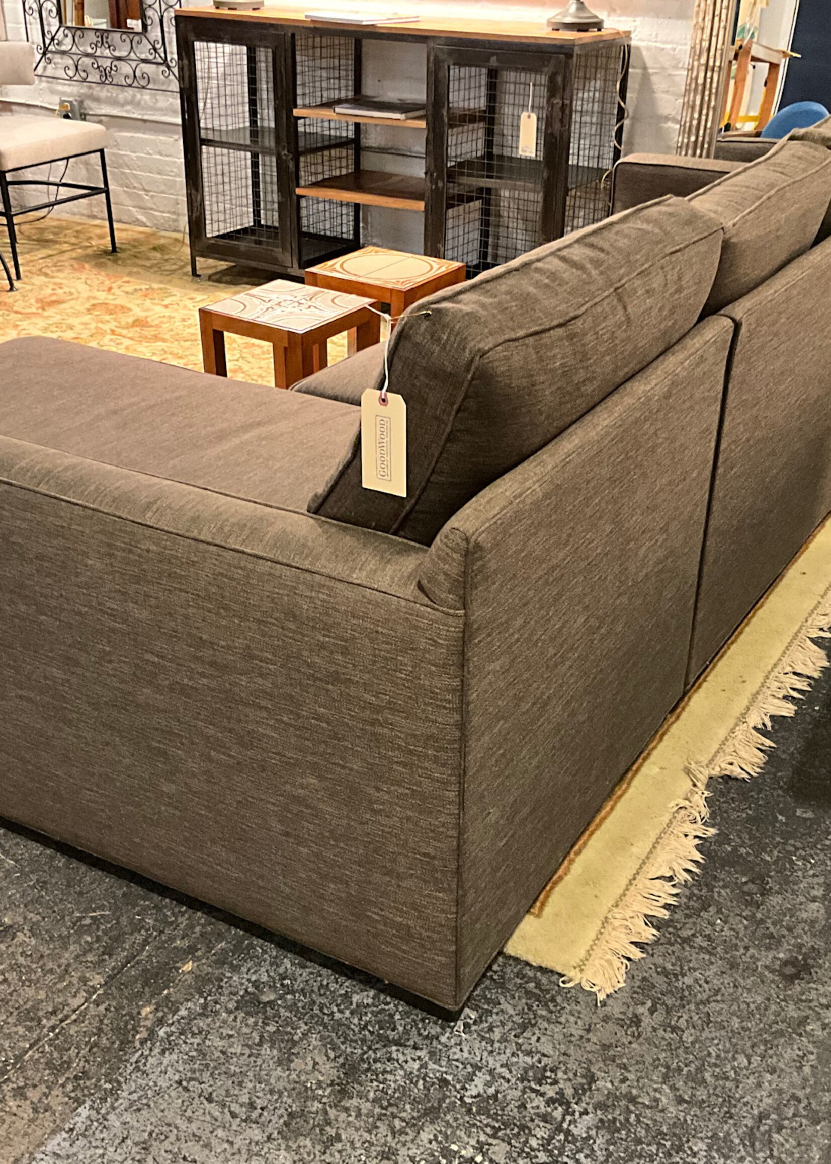 GOODWOOD Crate & Barrel Sectional Sofa