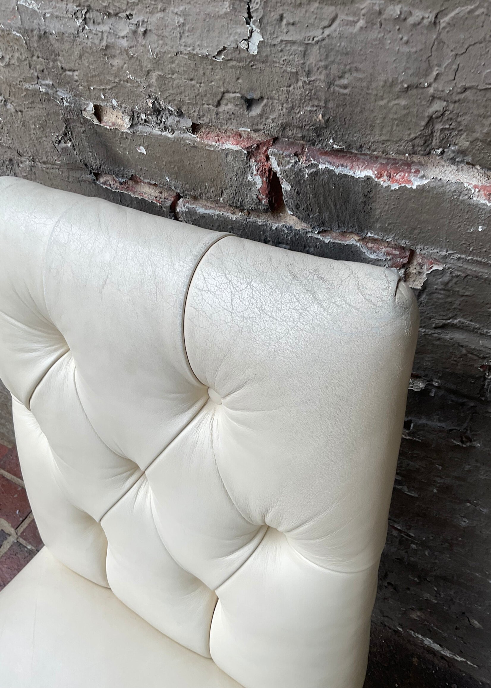 GOODWOOD Pair of Baker Leather Side Chairs