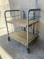 GOODWOOD Industrial Style Rolling Cart