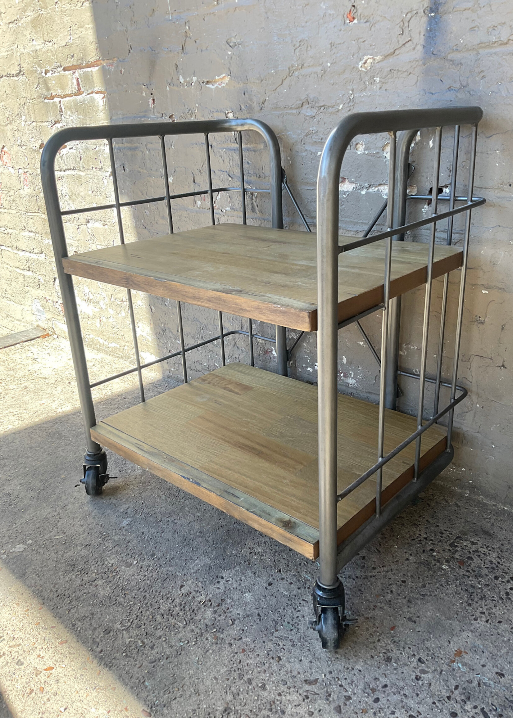 GOODWOOD Industrial Style Rolling Cart