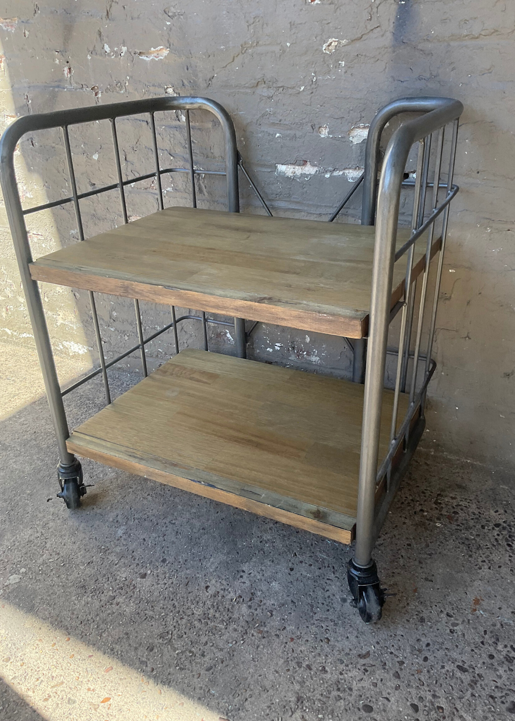 GOODWOOD Industrial Style Rolling Cart