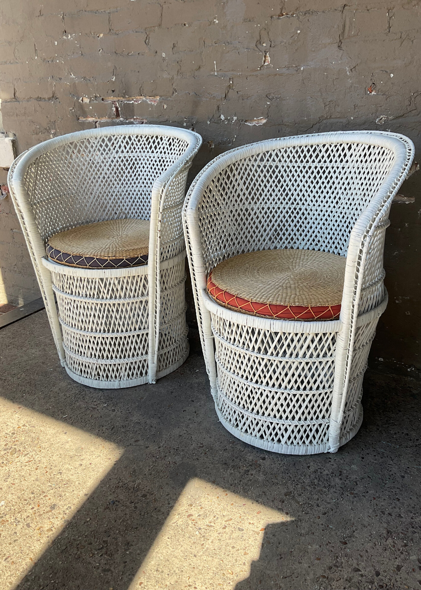 GOODWOOD Pair of Wicker Chairs
