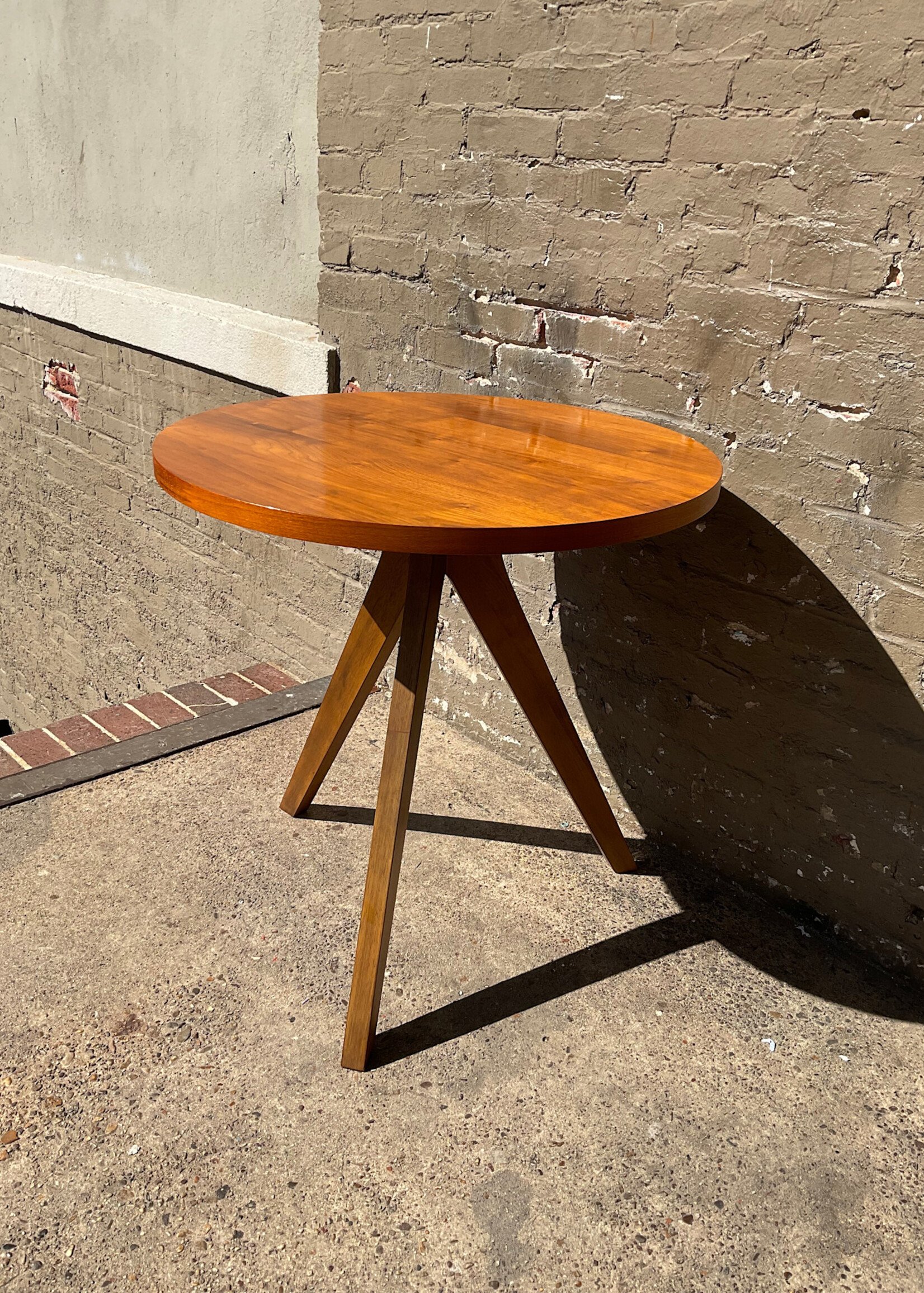 GOODWOOD MCM Style Walnut Side Table