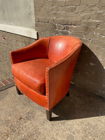 GOODWOOD Leather Tub Chair, Arhaus Furniture