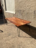 GOODWOOD MCM Style Acacia Wood Coffee Table