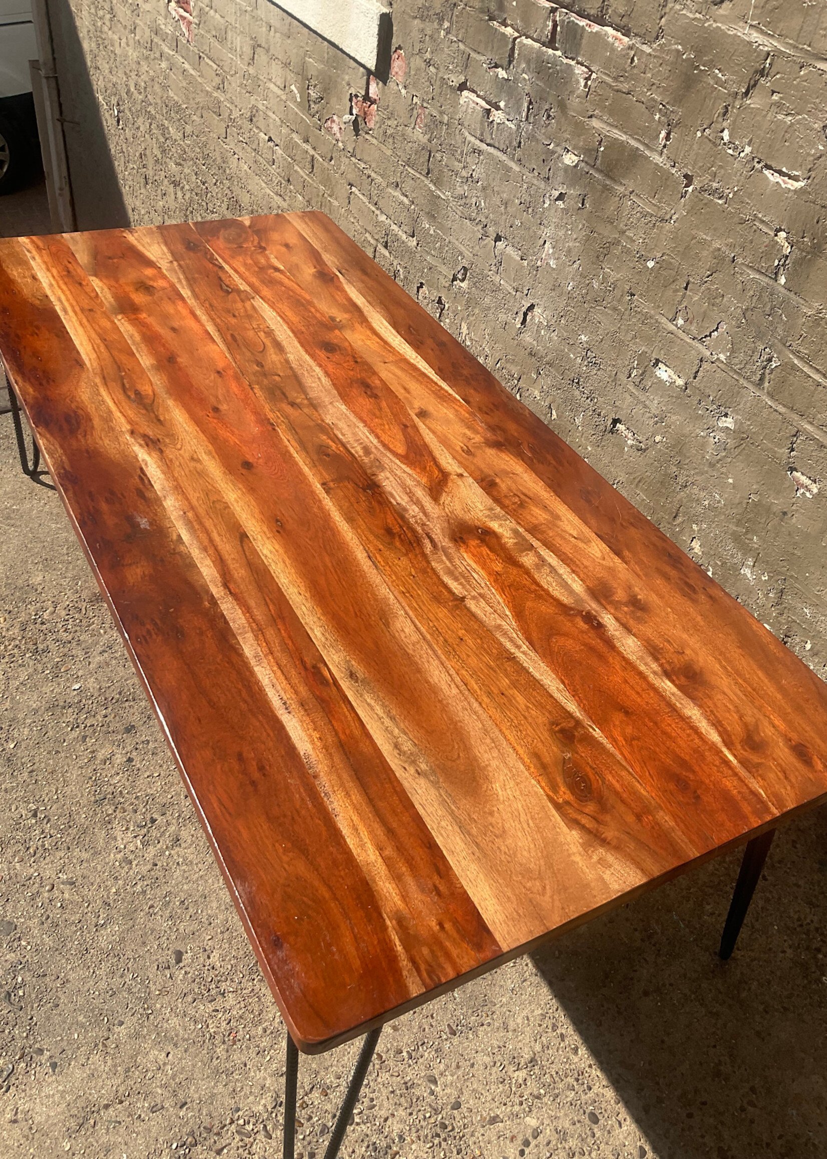 GOODWOOD MCM Style Acacia Wood Coffee Table