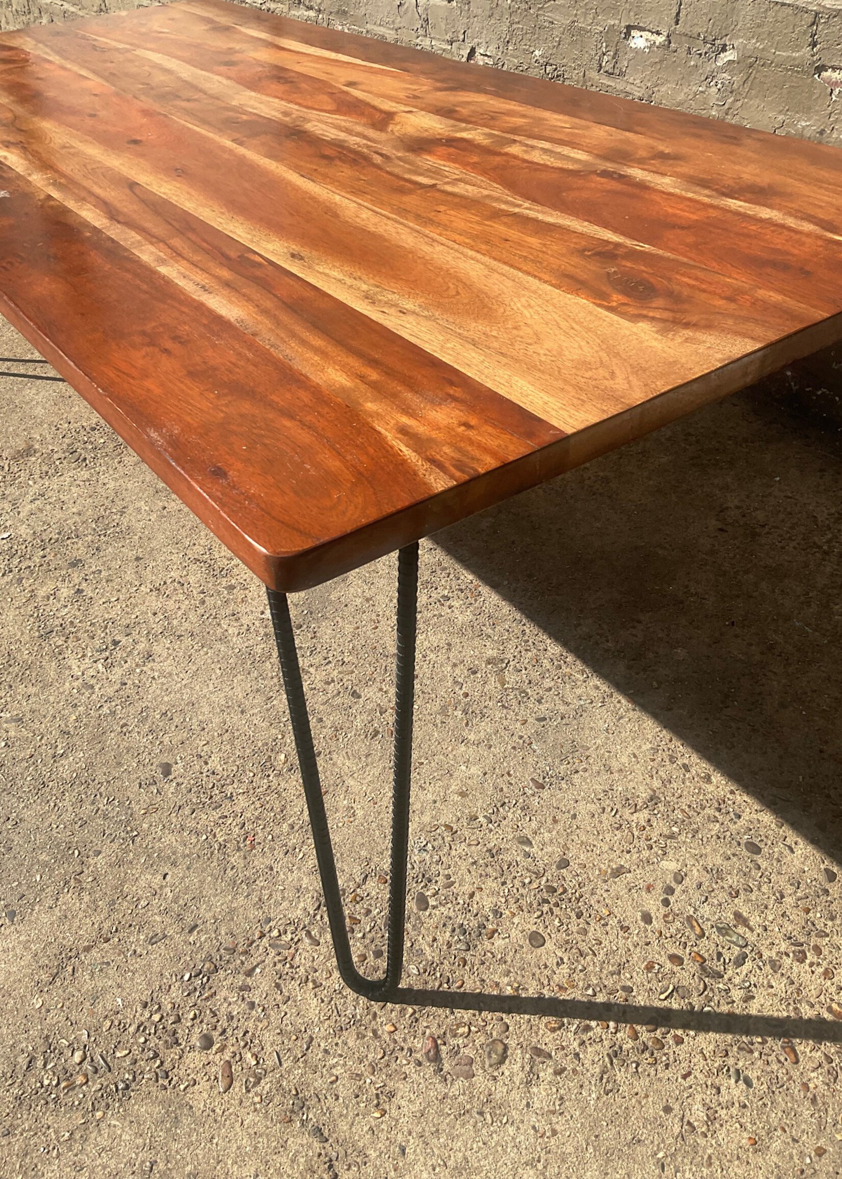 GOODWOOD MCM Style Acacia Wood Coffee Table