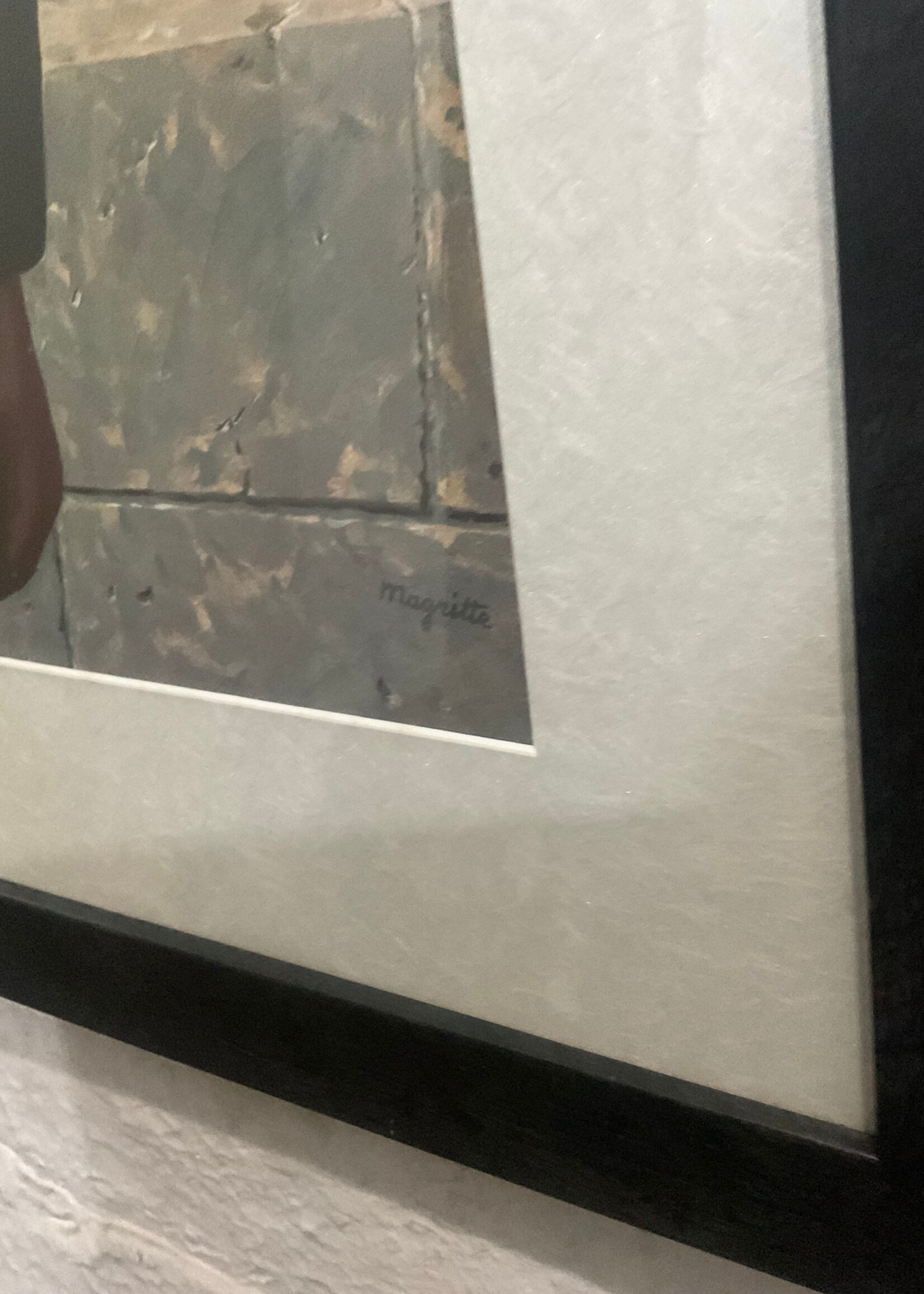 GOODWOOD Magritte Poster