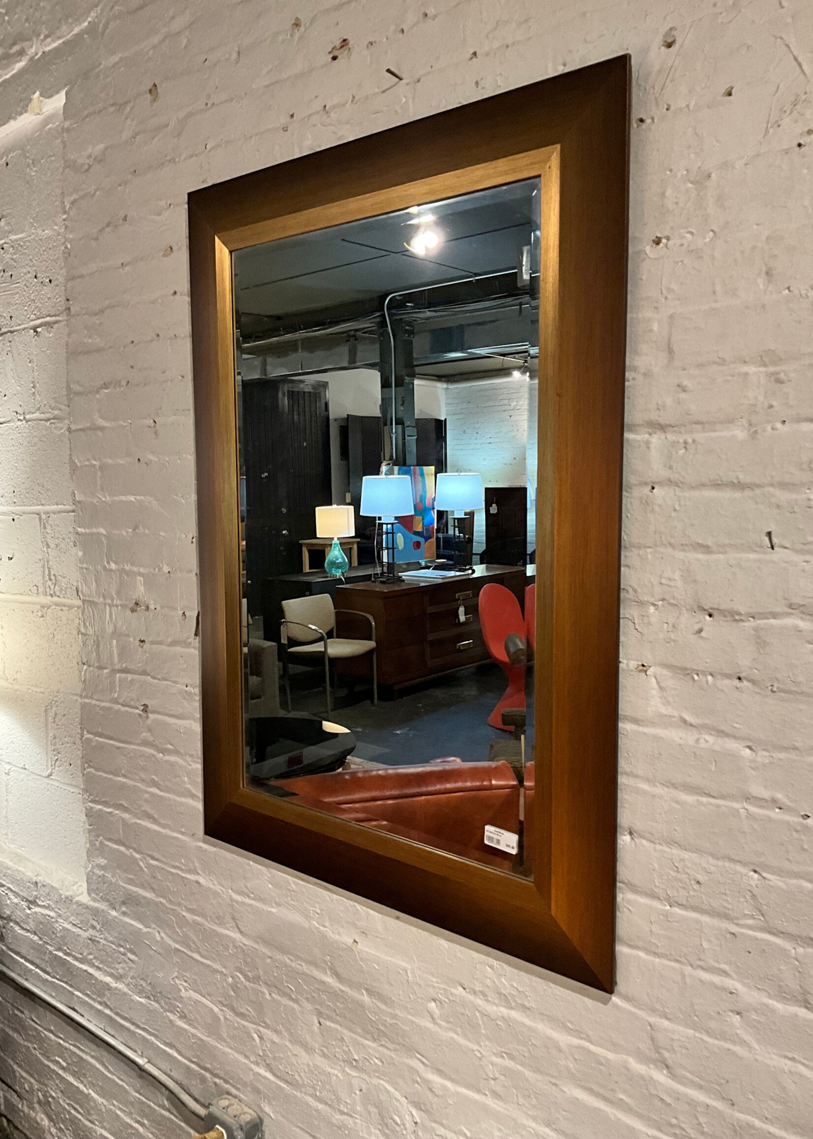 GOODWOOD Gilt Beveled Mirror