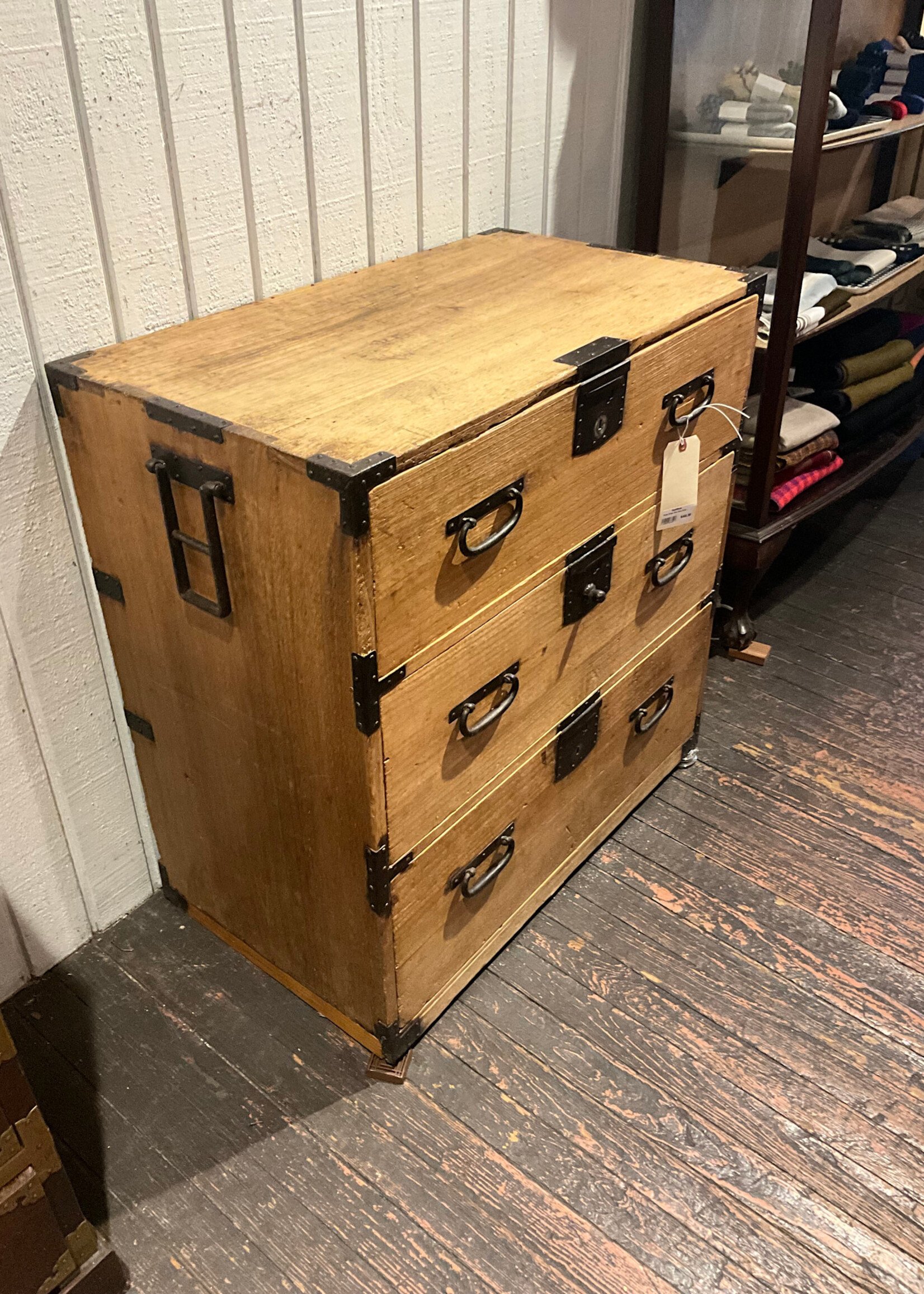 GOODWOOD Tansu Chest With Iron Pulls