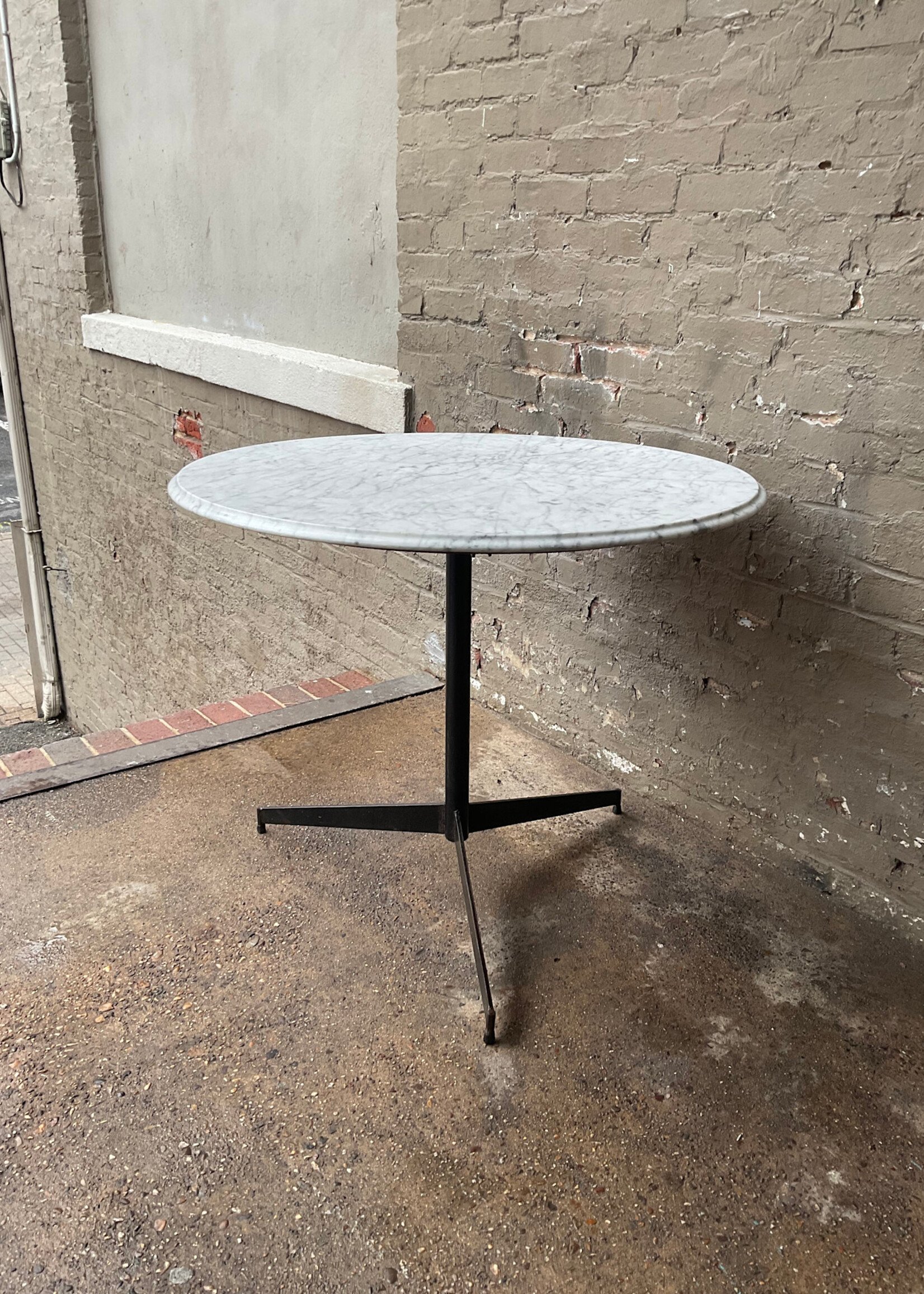 GOODWOOD MCM Marble Top Table, Cracked