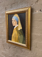 GOODWOOD Girl with a Pearl Earring by Mercer Pao, Oil on Cardboard
