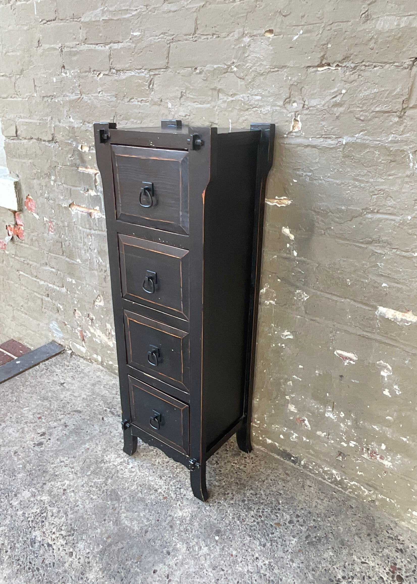 GOODWOOD Ebonized 4 Drawer Chest