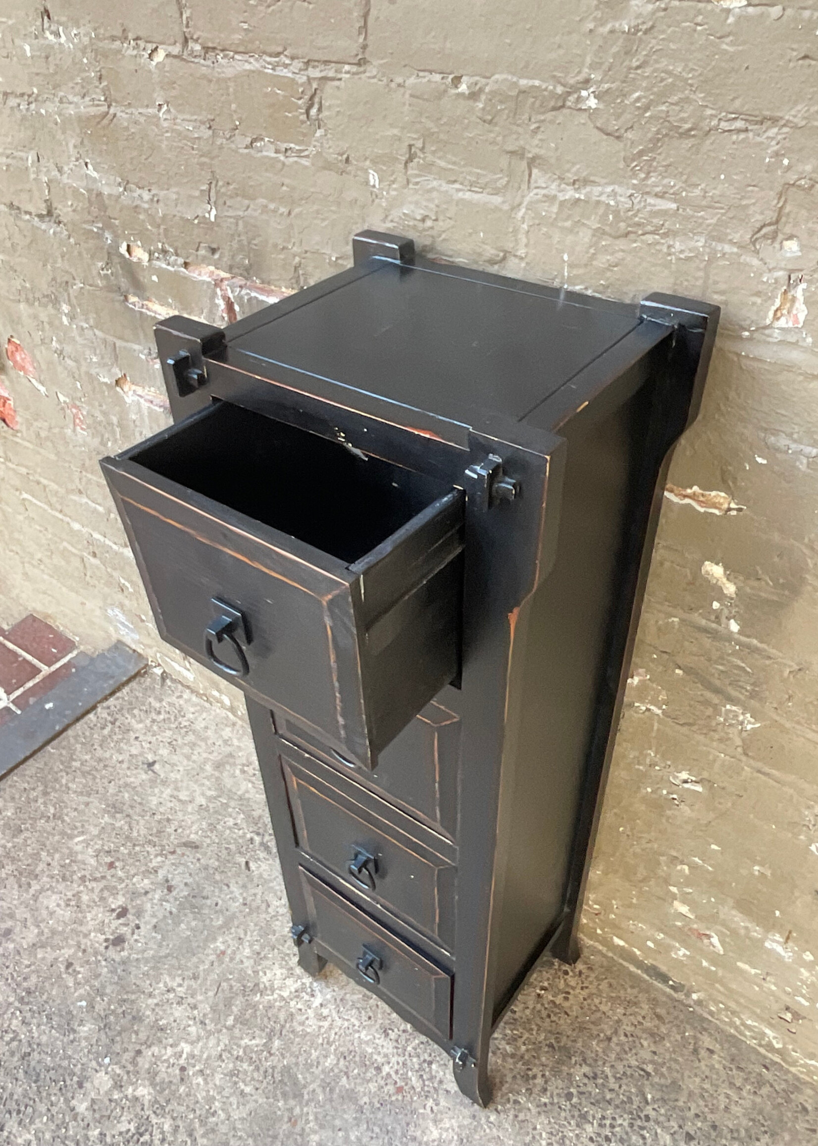 GOODWOOD Ebonized 4 Drawer Chest