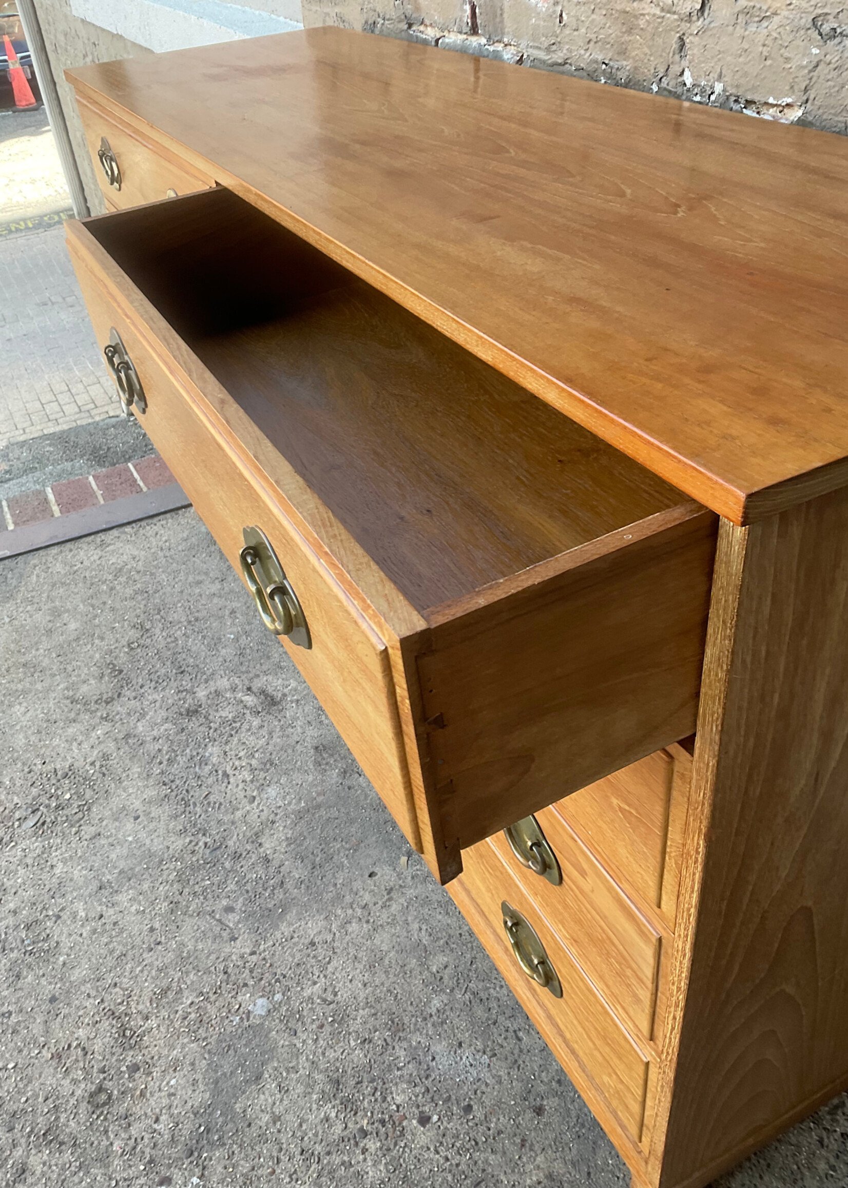 GOODWOOD Vintage Solid Wood 8 Drawer Dresser