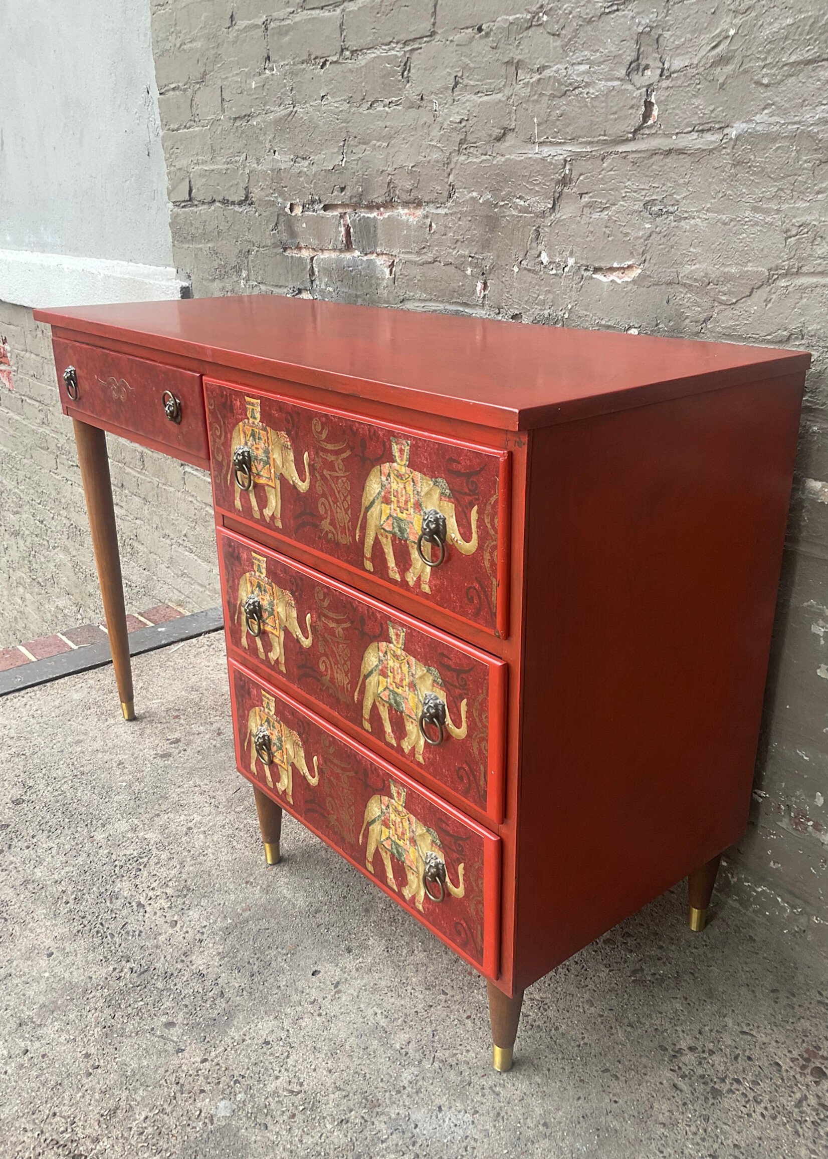 GOODWOOD MCM Decorated Desk