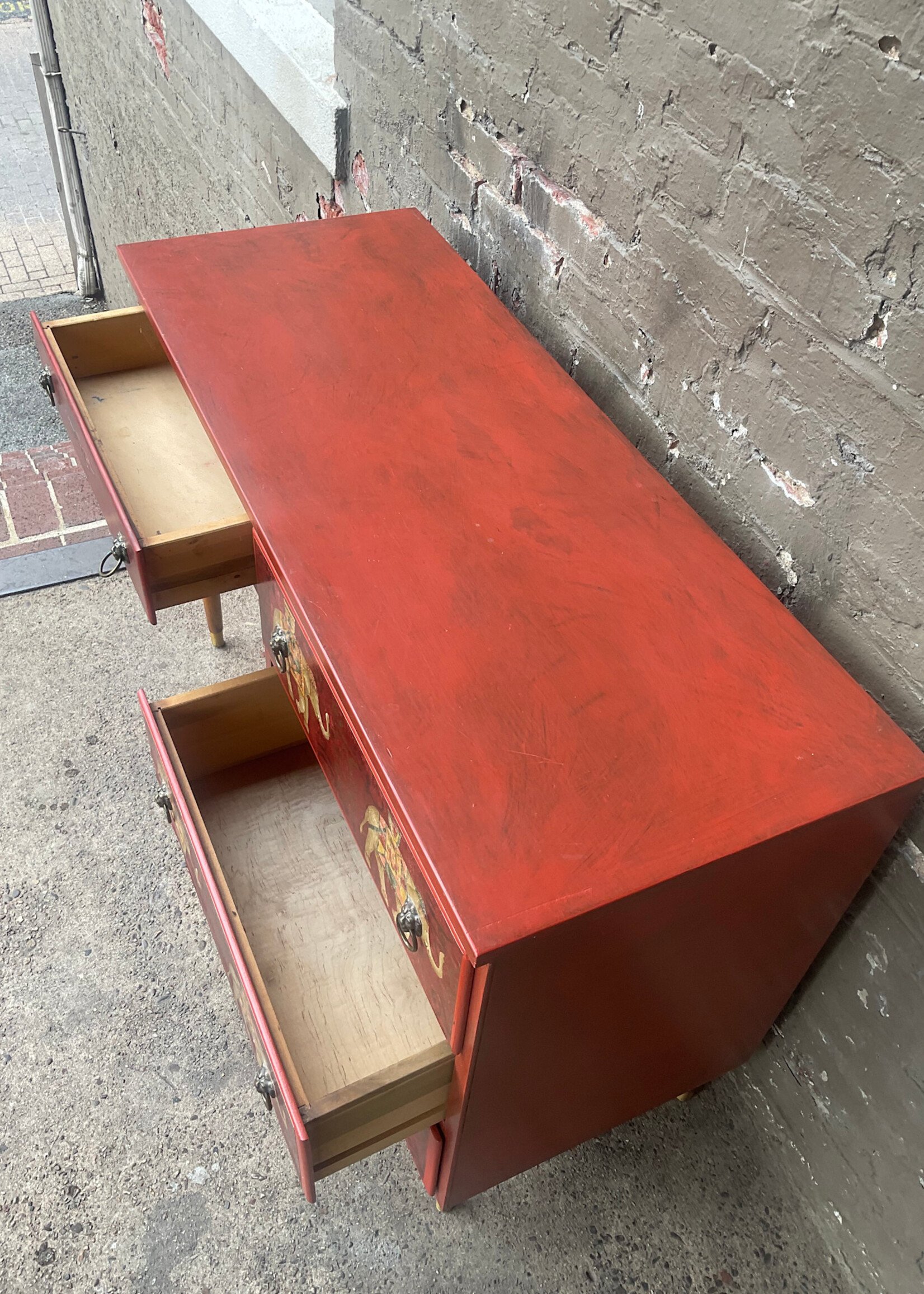 GOODWOOD MCM Decorated Desk