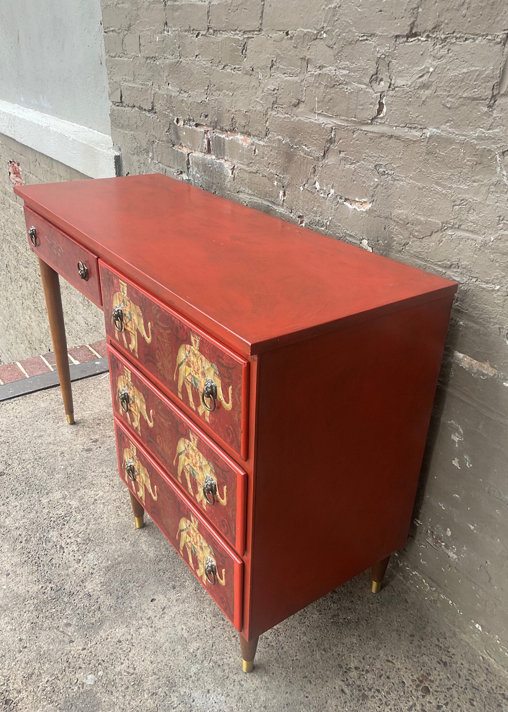 GOODWOOD MCM Decorated Desk