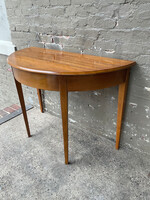GOODWOOD Antique Walnut Demilune