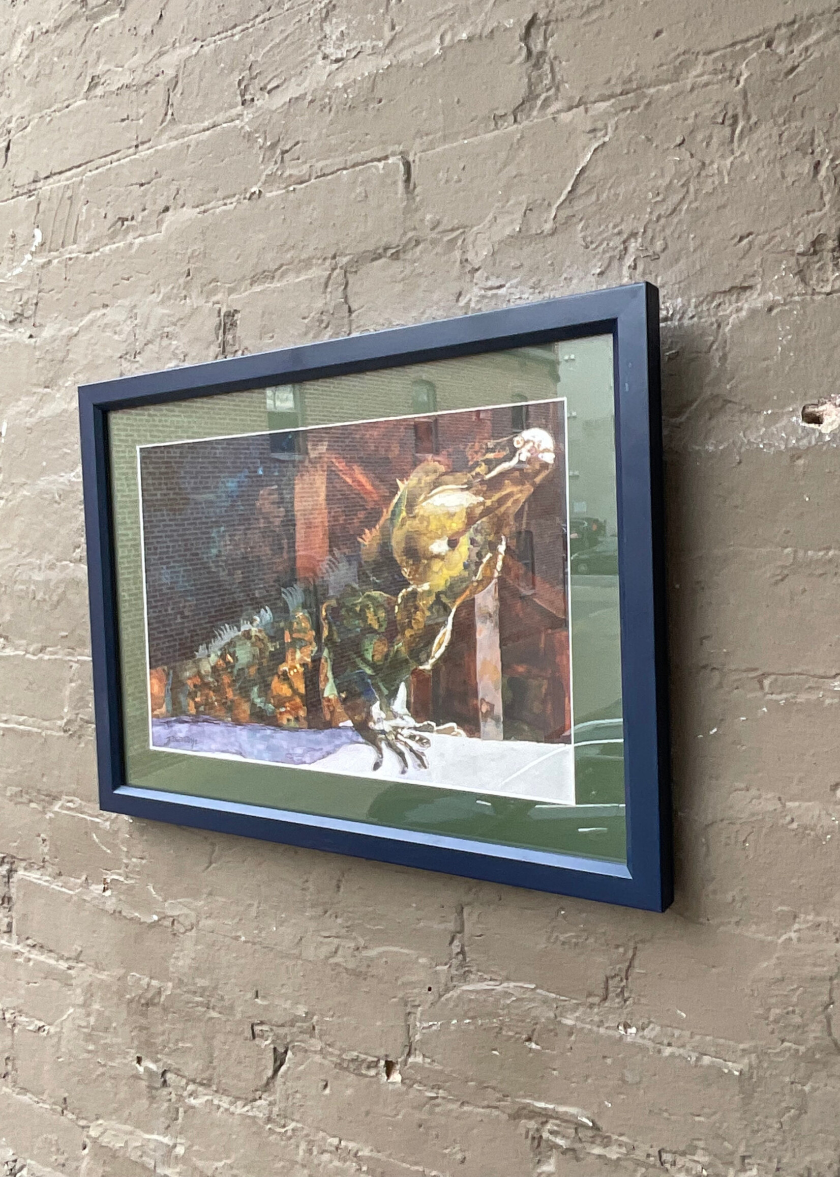 GOODWOOD Iguana Watercolor