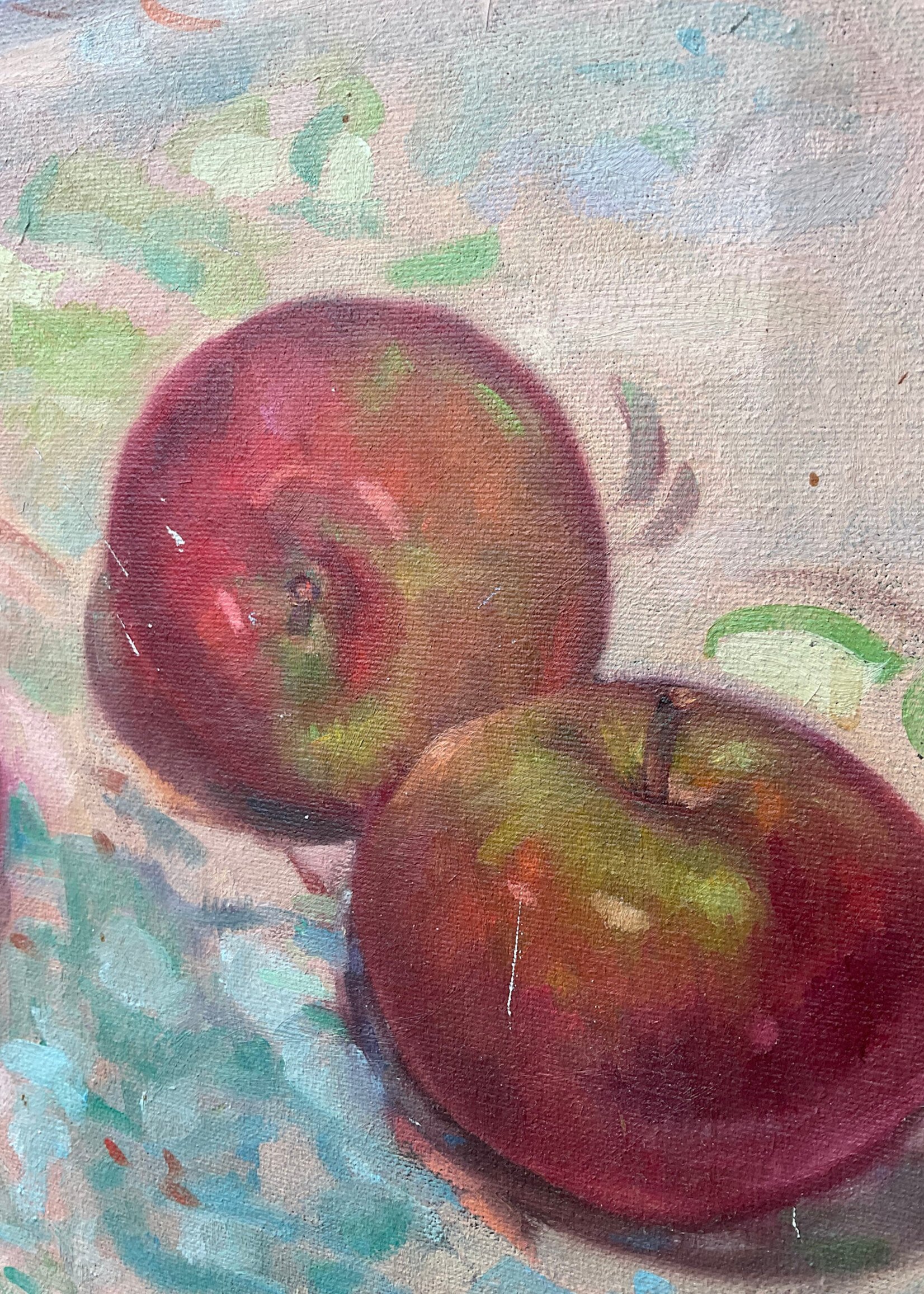 GOODWOOD Still Life of Apples, Signed, 1987