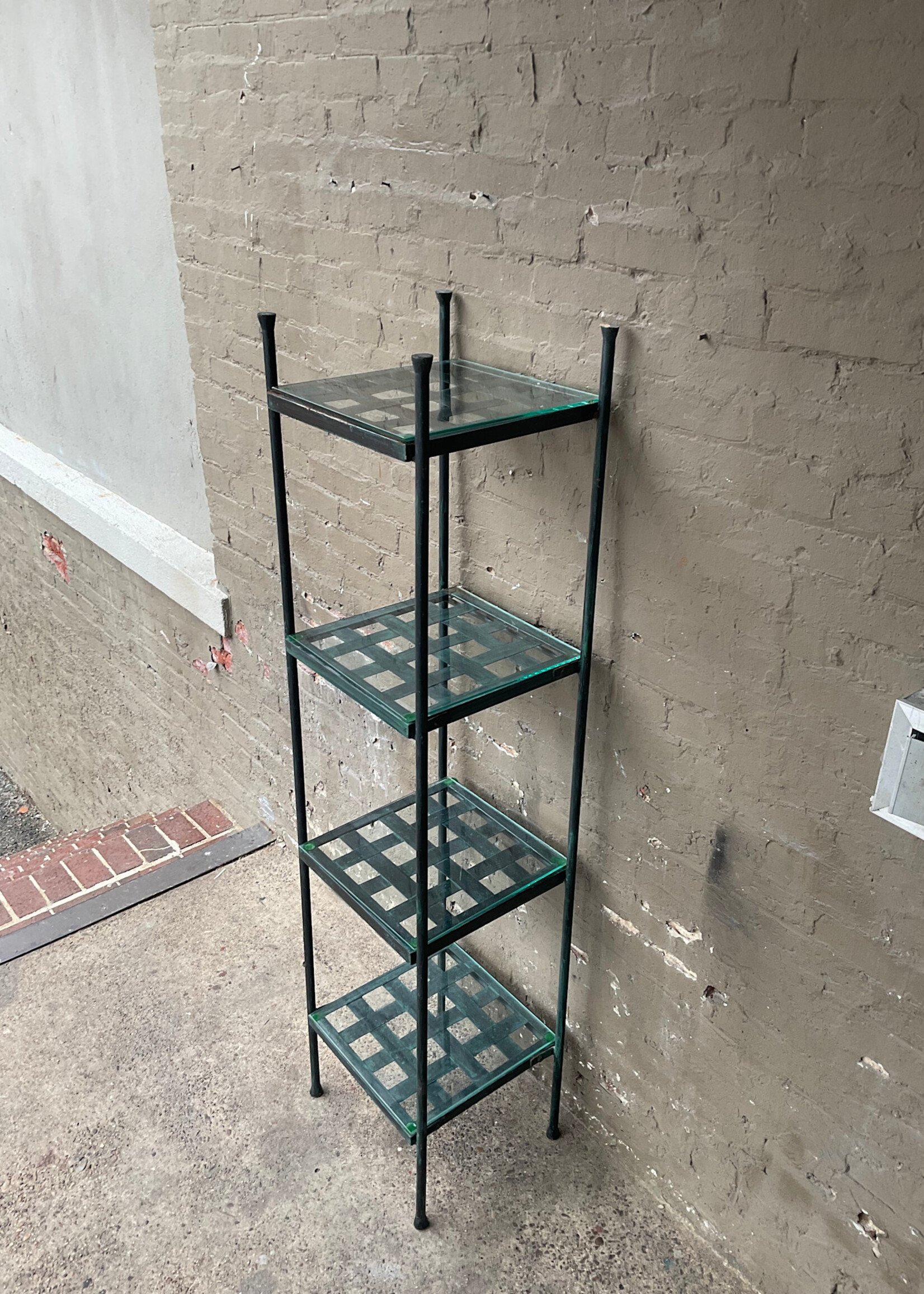 GOODWOOD Metal & Glass Etagere