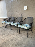 GOODWOOD Pair of Wrought Iron Chairs