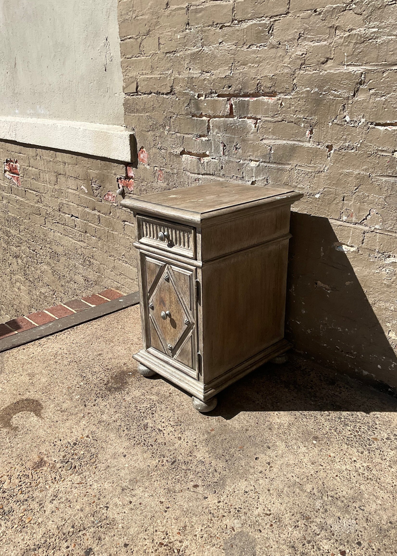 GOODWOOD Grey Stained Nightstand