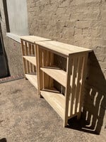 GOODWOOD Small Unfinished Bookcase
