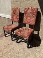 GOODWOOD Pair of Jacobean Style Chairs