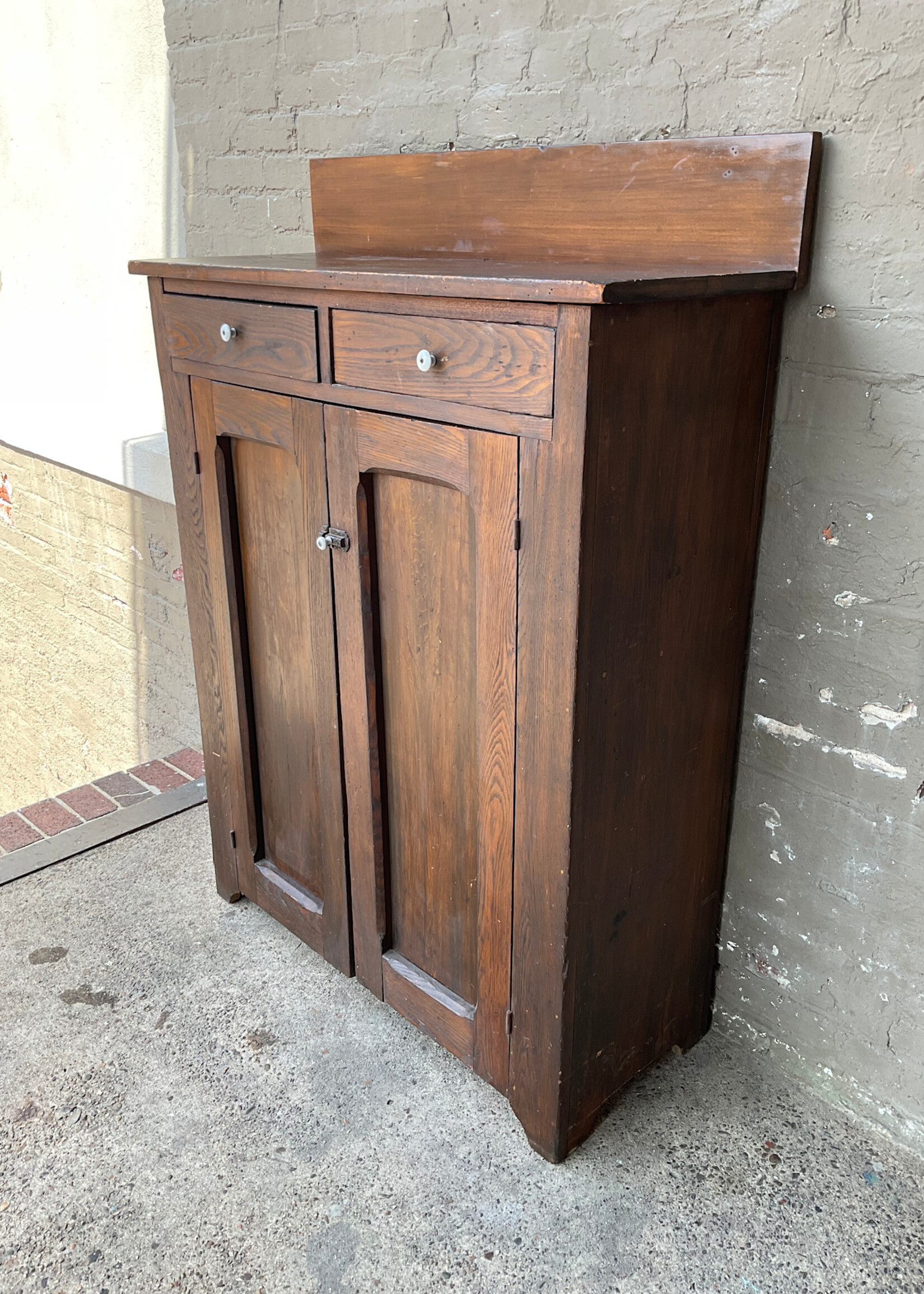 GOODWOOD Antique Chestnut & Pine Cupboard