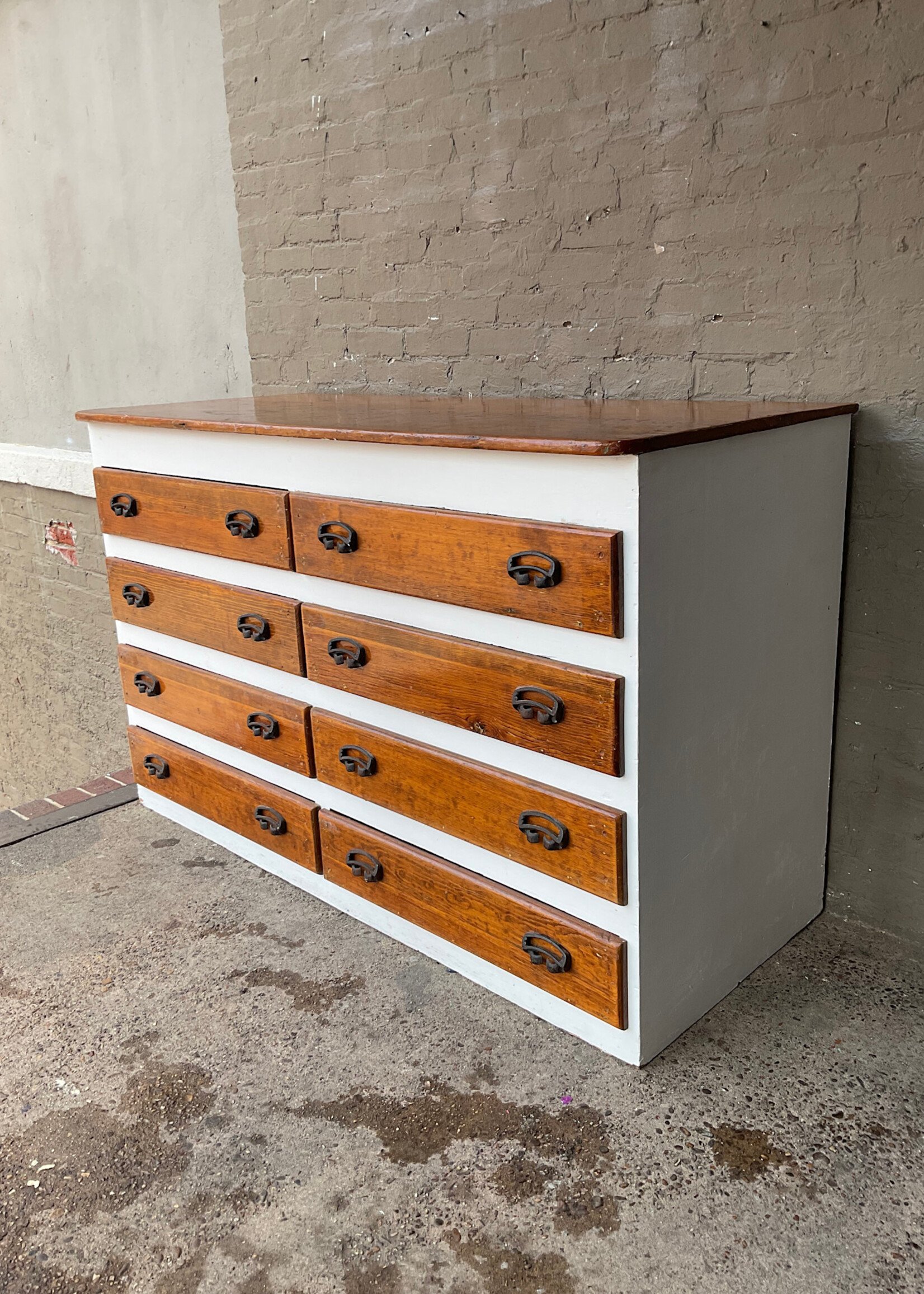 GOODWOOD Antique Industrial Chest of Drawers