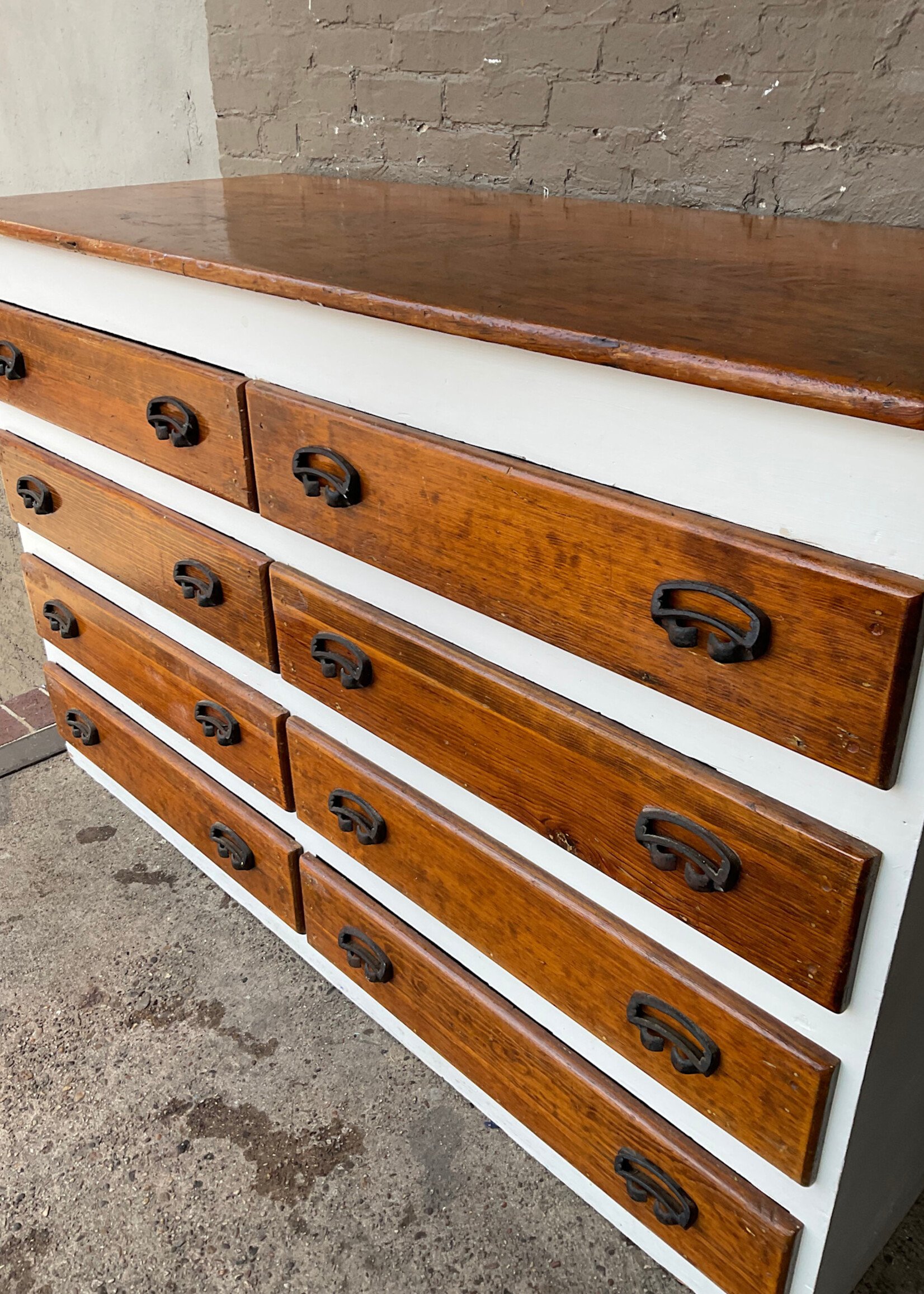 GOODWOOD Antique Industrial Chest of Drawers