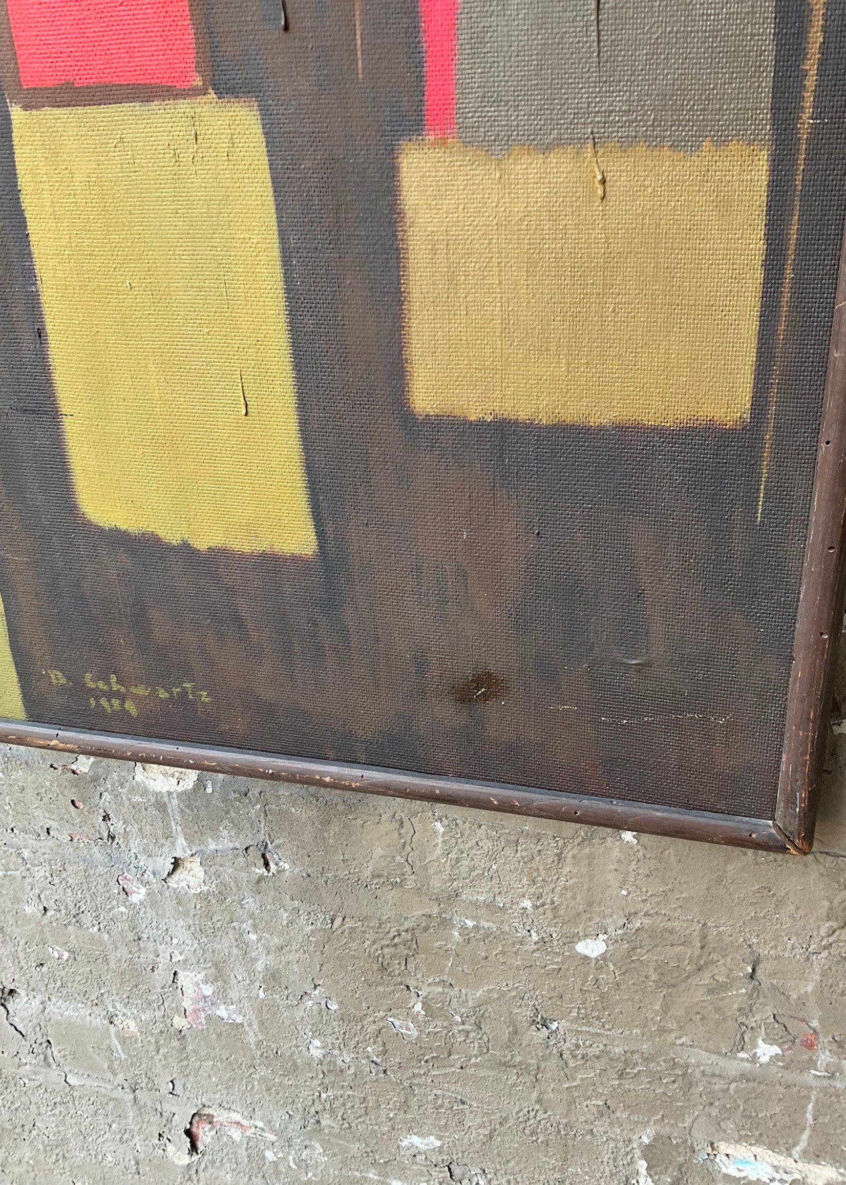 GOODWOOD Oil on Board, Theresa Schwartz