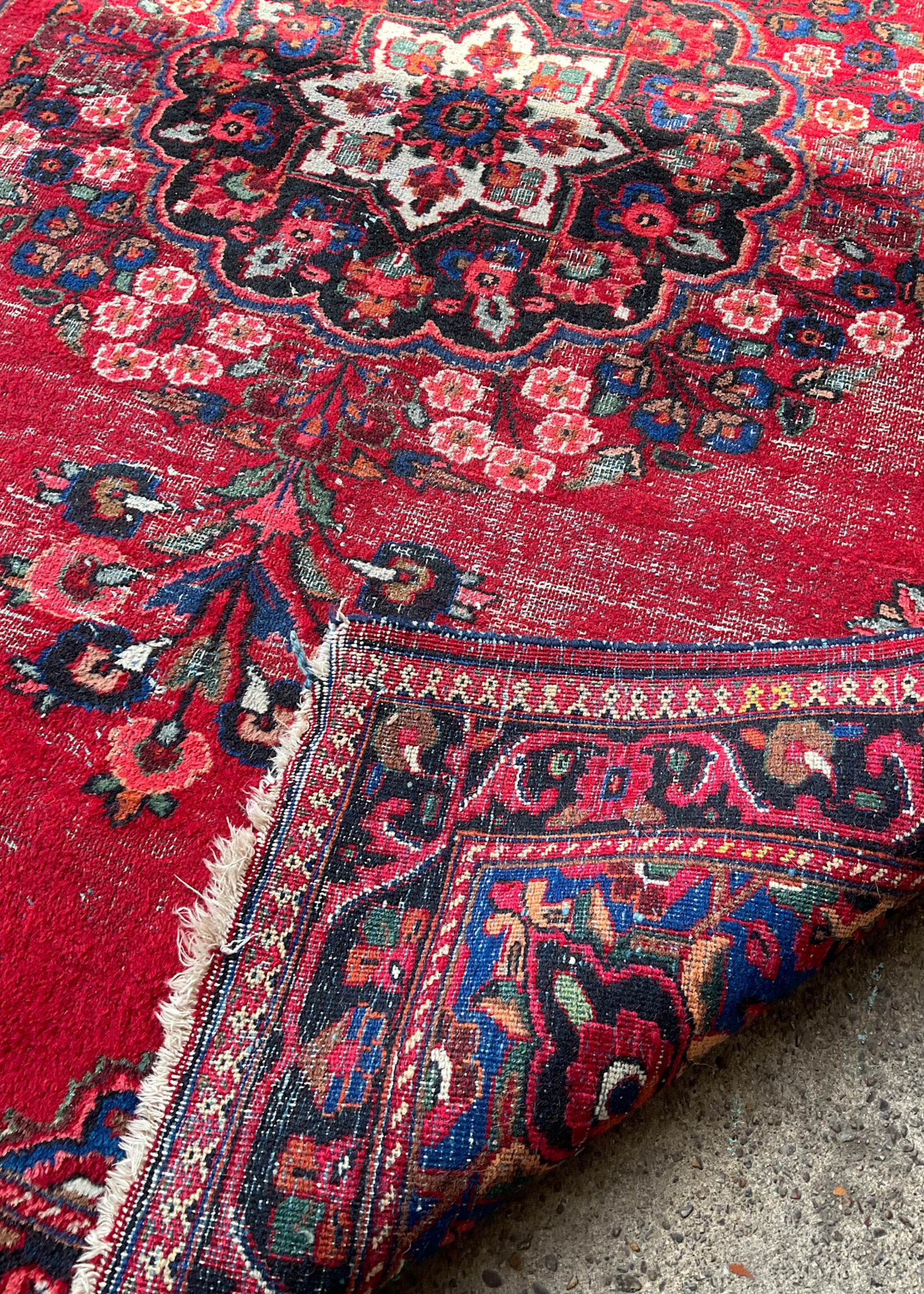 GOODWOOD Persian Red Ground Wool Rug 50" x 79"