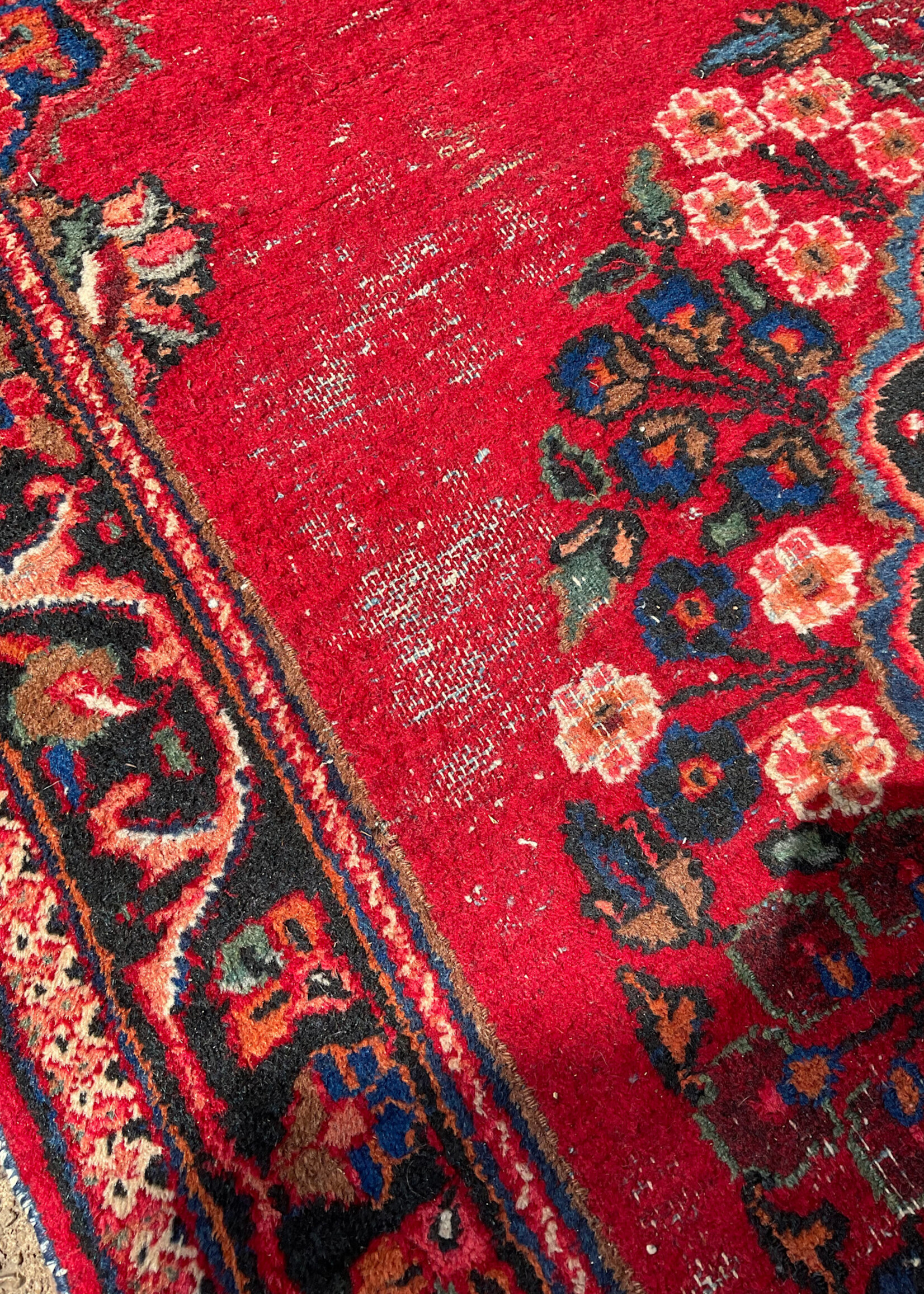 GOODWOOD Persian Red Ground Wool Rug 50" x 79"