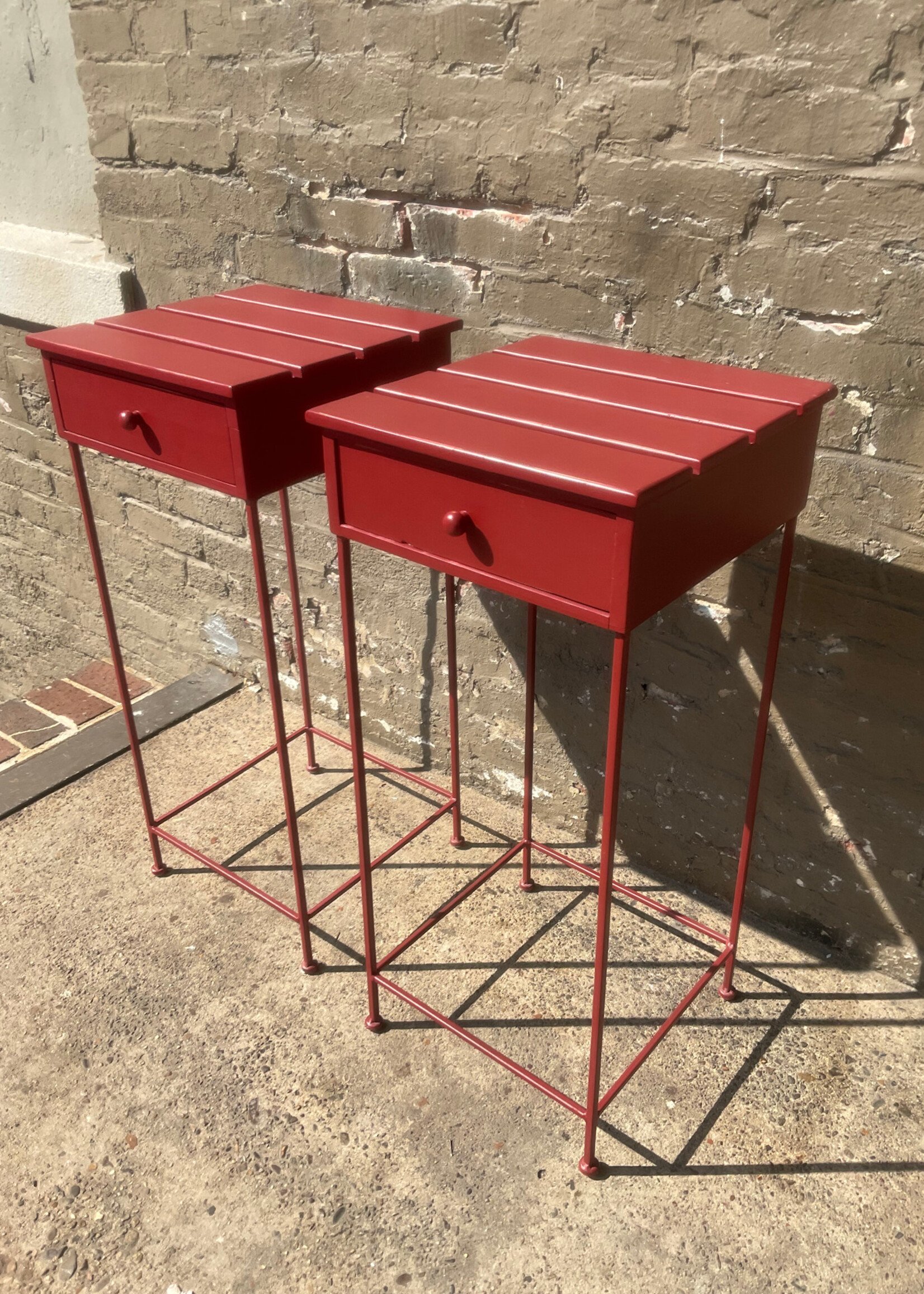 GOODWOOD Pair of Painted Nightstands