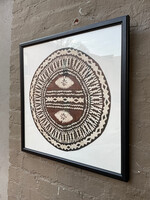 GOODWOOD Fijian Tapa Cloth, Framed