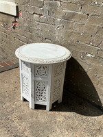 GOODWOOD Painted Teak Side Table