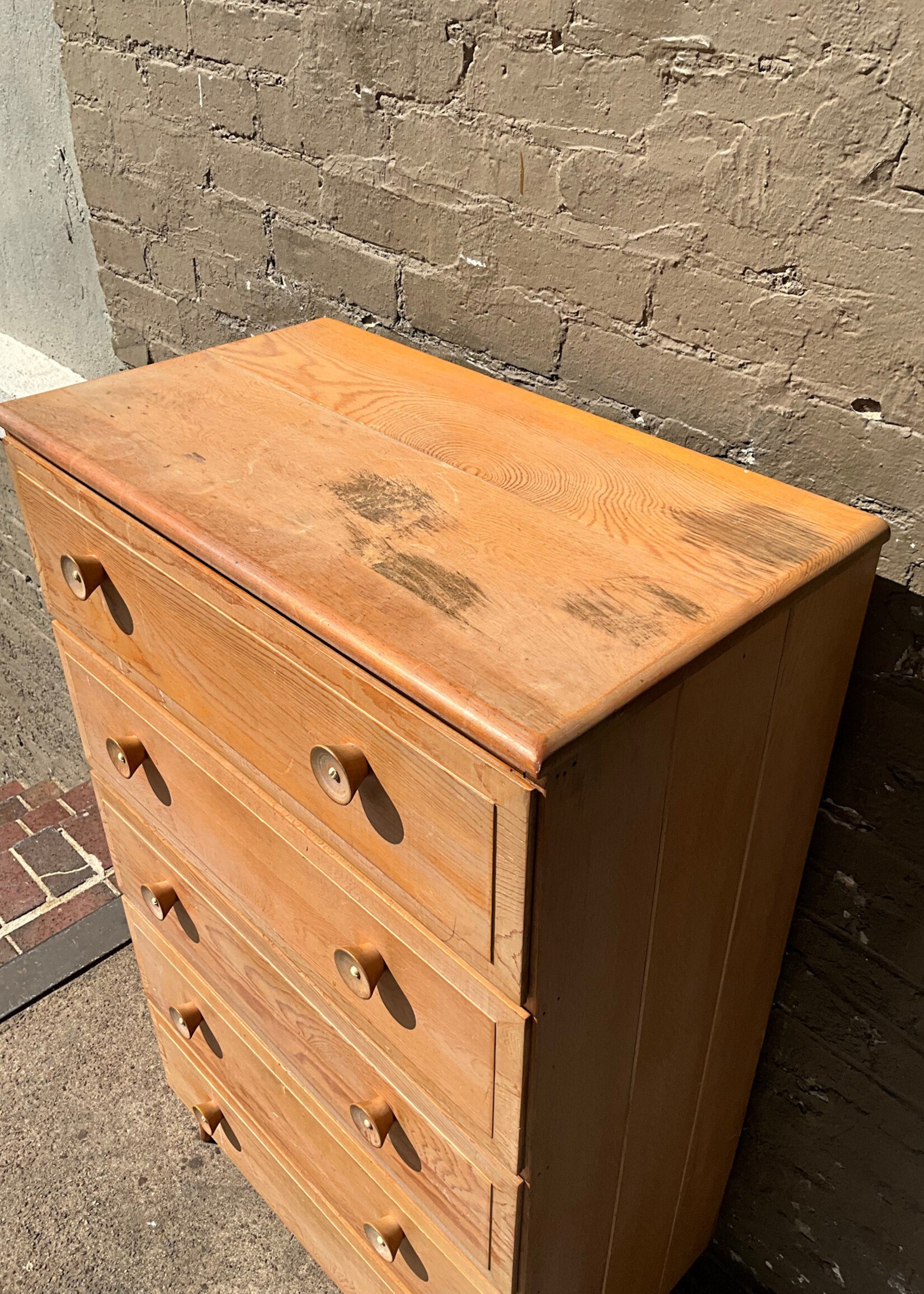 GOODWOOD MCM Pine Chest of Drawers
