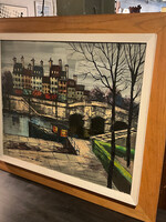 GOODWOOD MCM Canal Scene, Oil on Board