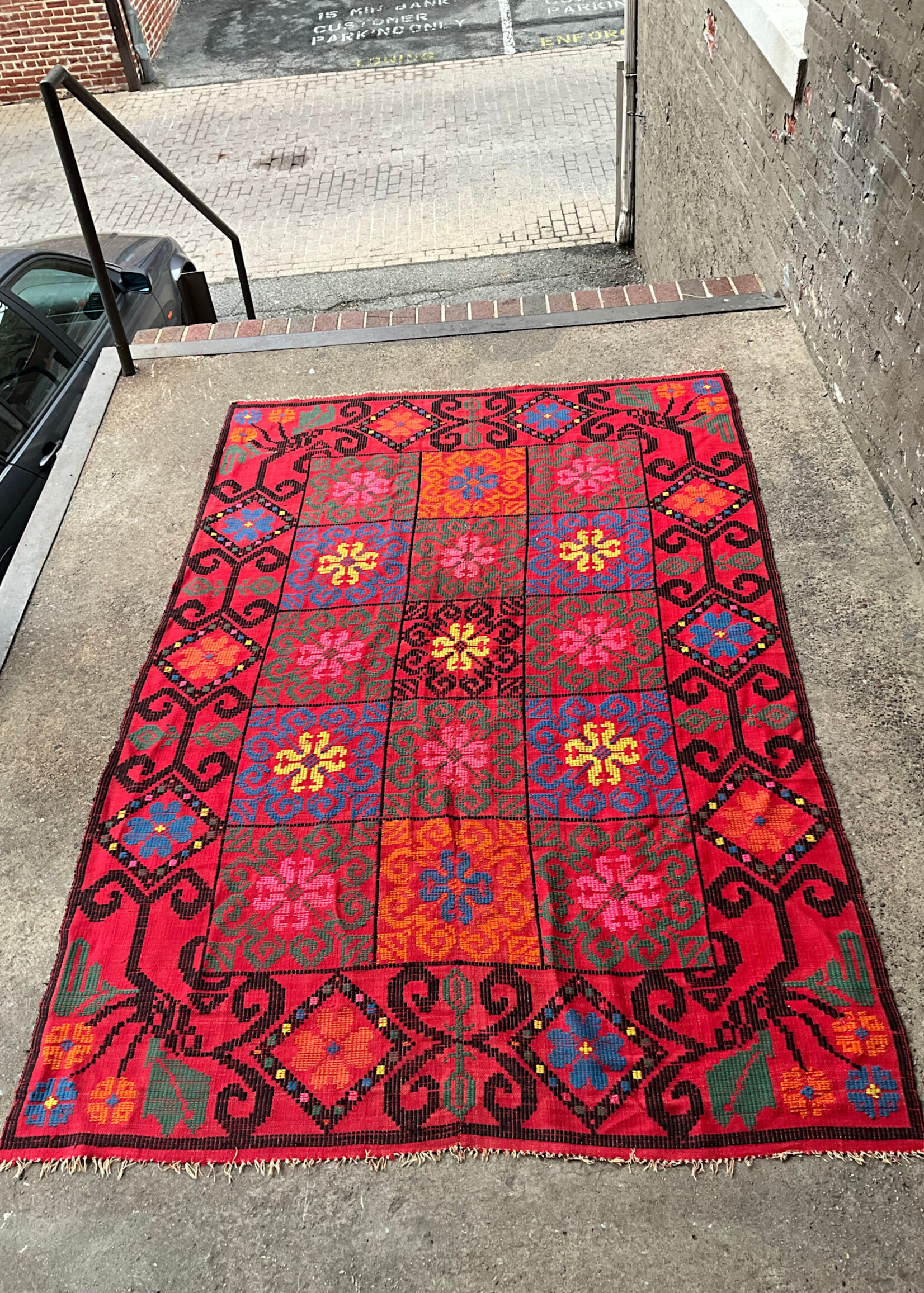 GOODWOOD Flat Weave Wool Rug 64" x 96"