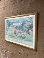 GOODWOOD Van Gogh MOMA Poster Behind Plexi