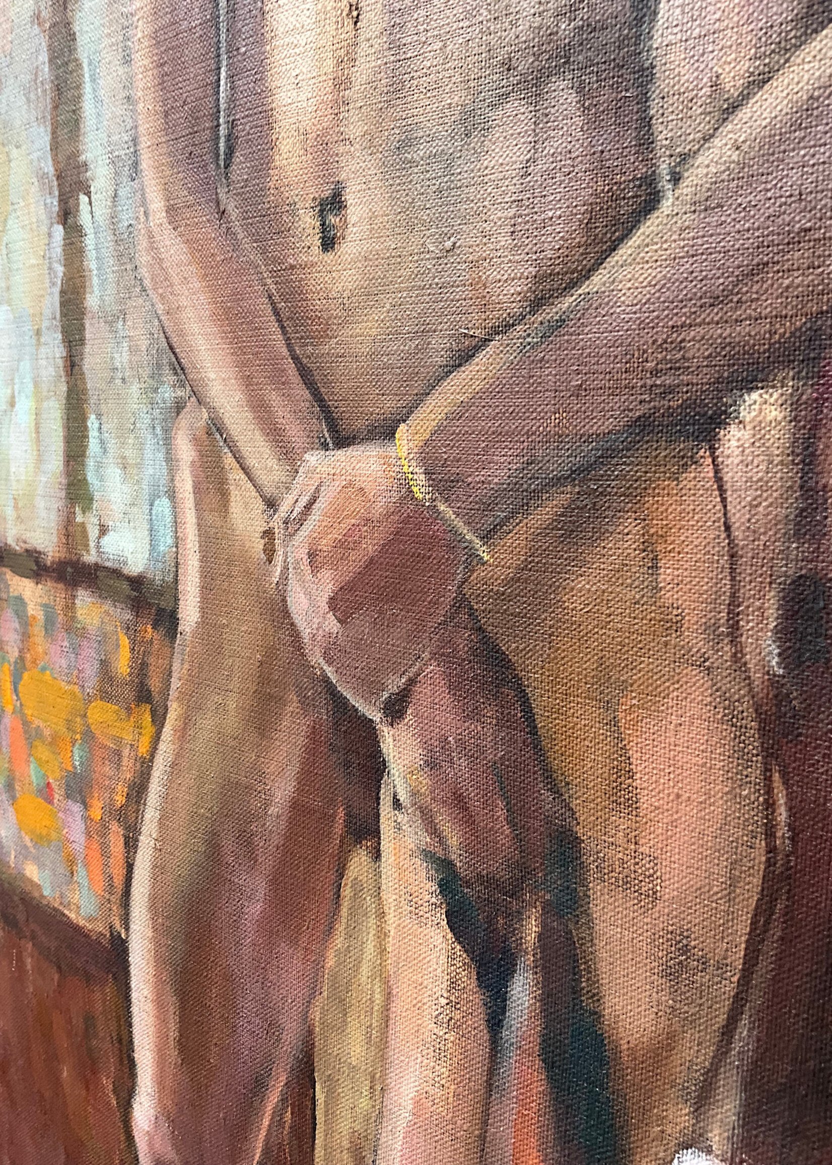 GOODWOOD Nude, Oil on Canvas, Neuhauser