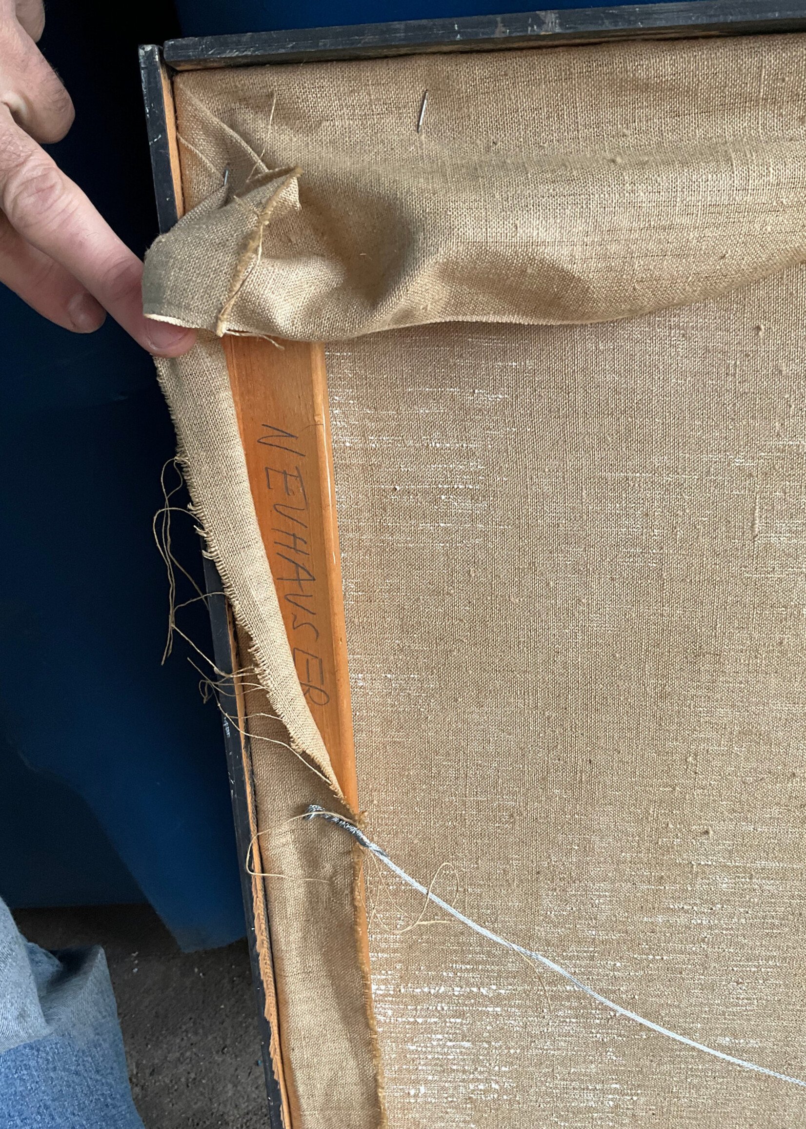 GOODWOOD Nude, Oil on Canvas, Neuhauser