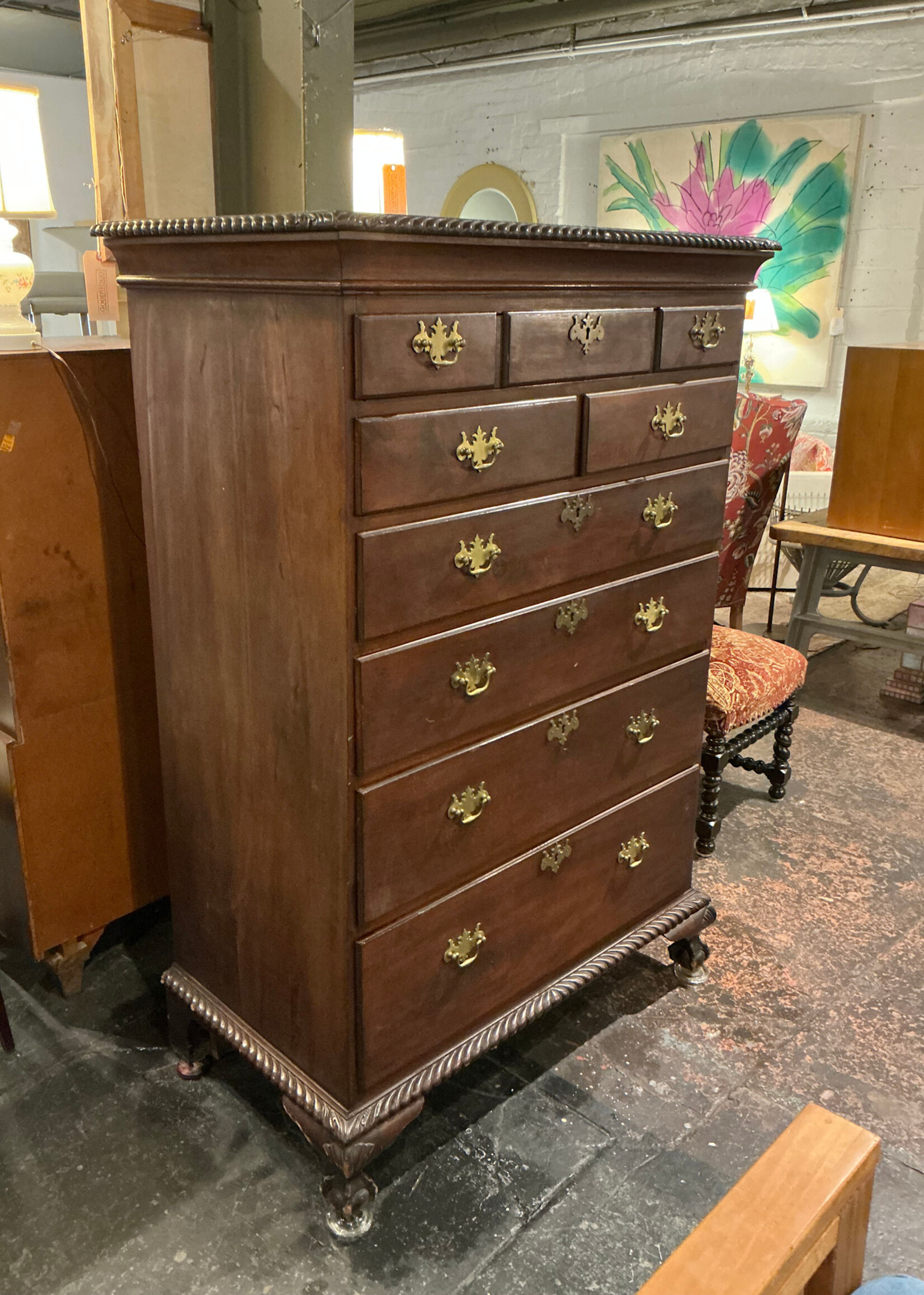 GOODWOOD Antique Mahogany Chest of Drawers