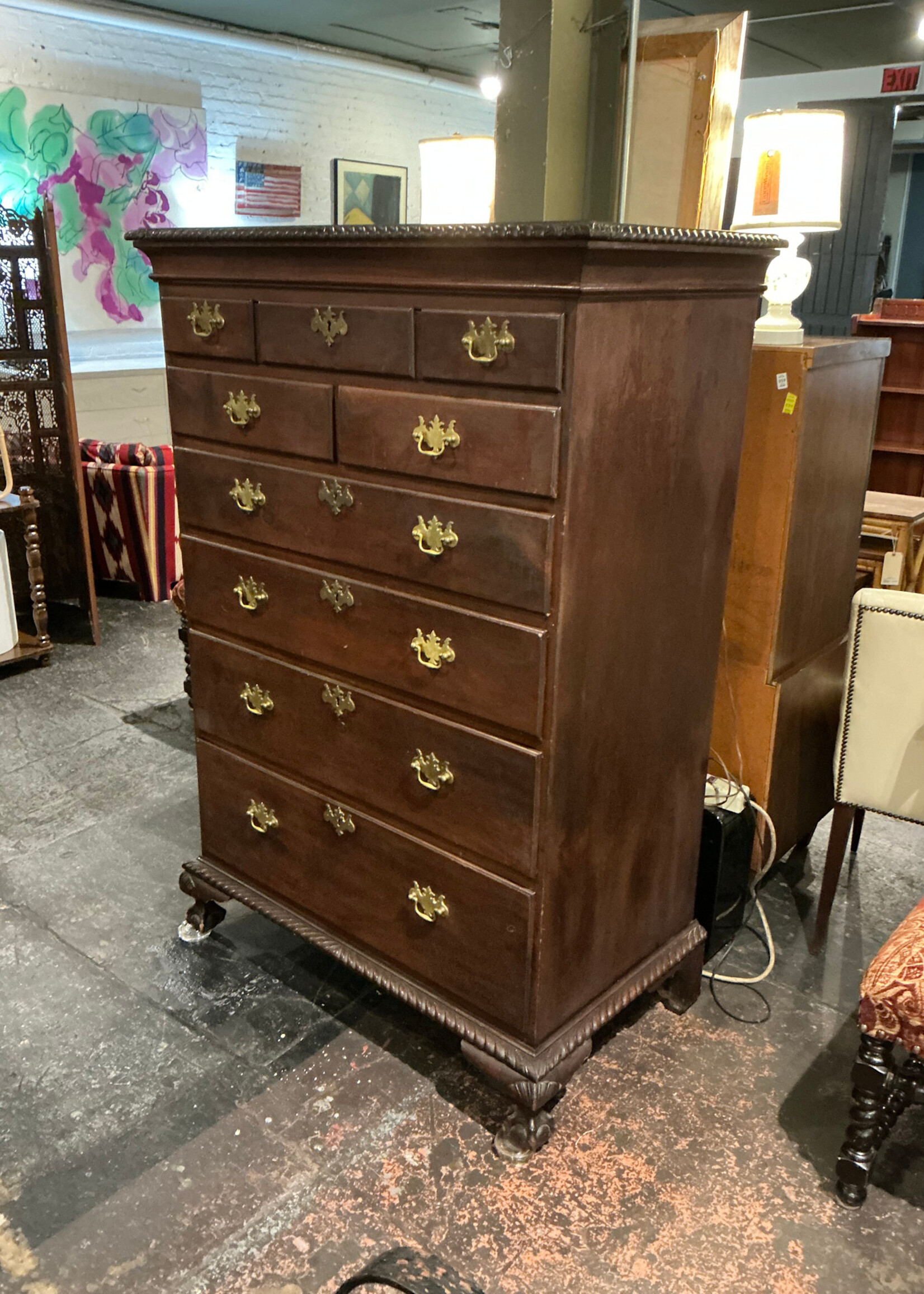 GOODWOOD Antique Mahogany Chest of Drawers